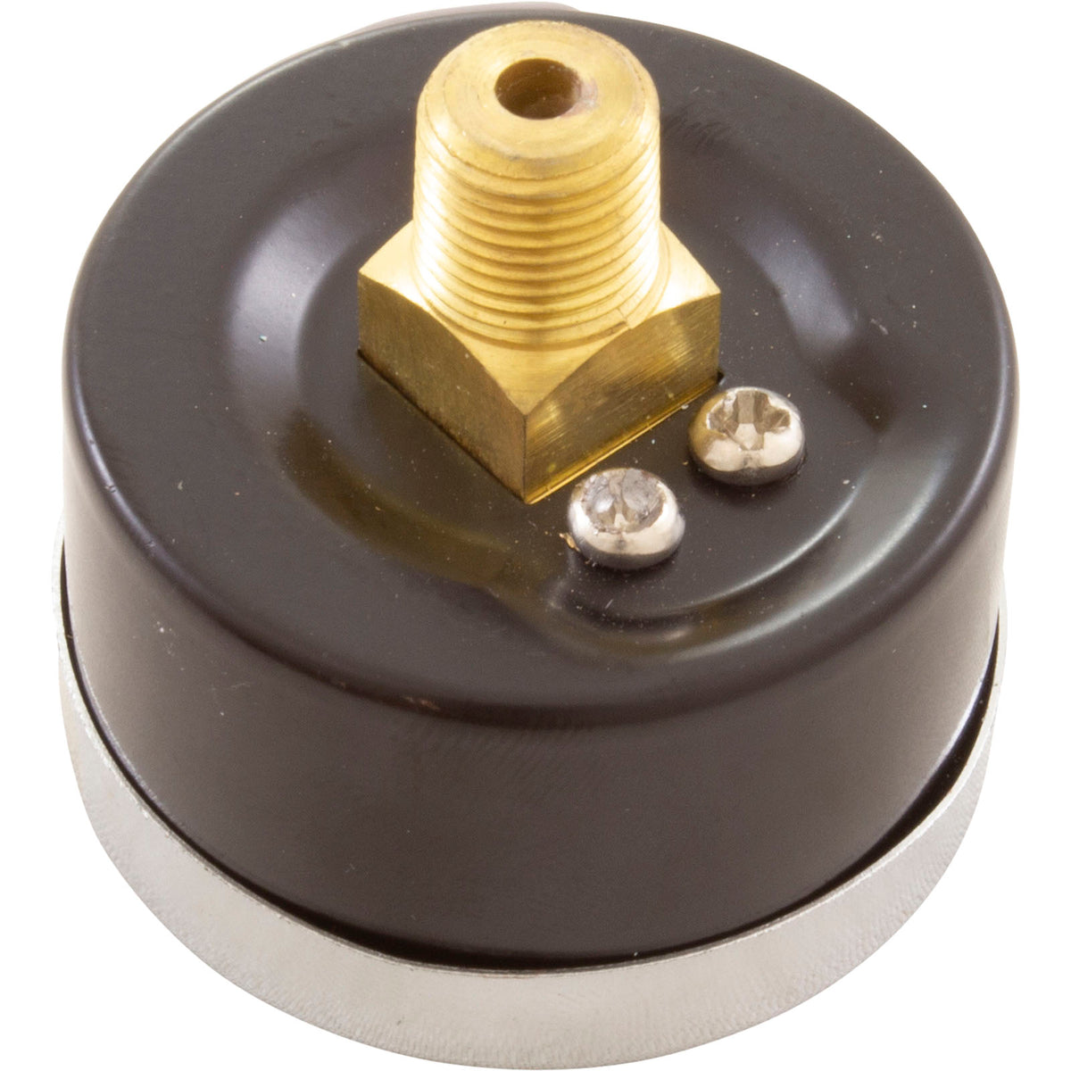 Pressure Gauge, 1/8"mpt, 0-60psi, Back Mount, Generic :