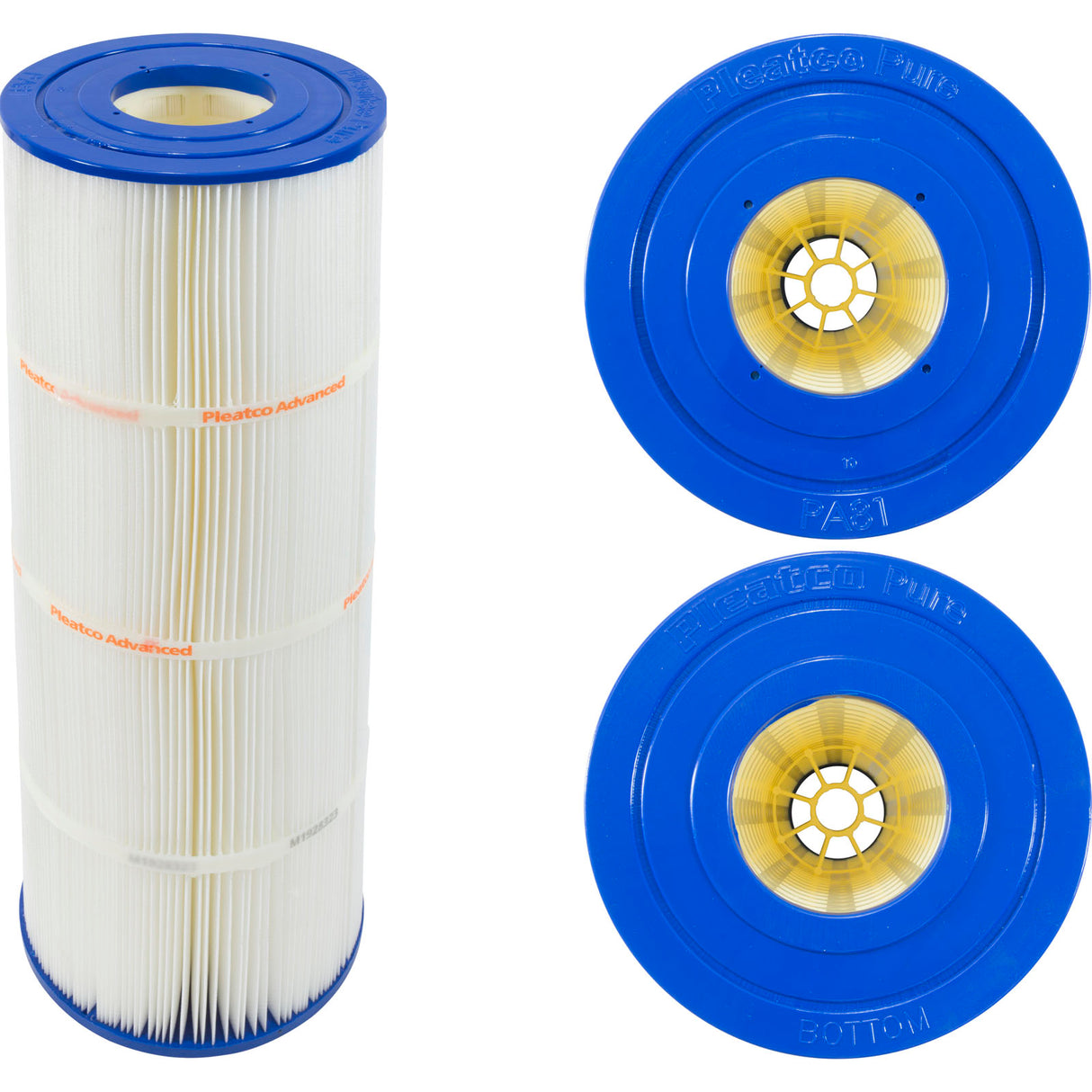 Cartridge, 4 Pack, 81sqft, 3"ot, 3"ob, 7", 19-5/8"L, 4oz : PA81-PAK4