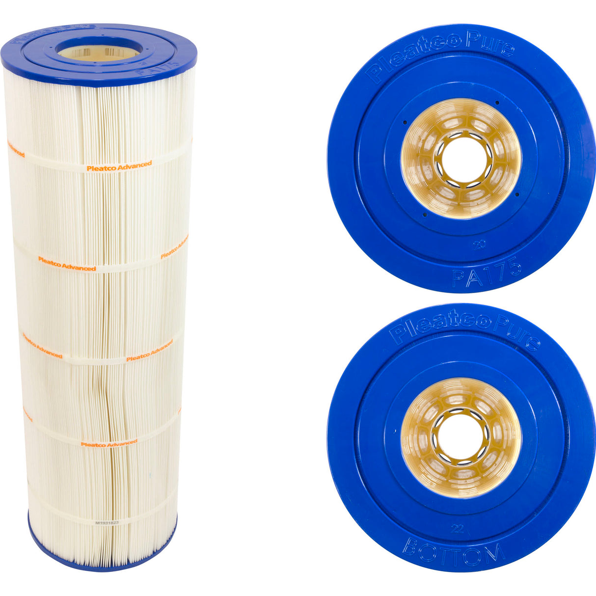 Cartridge, 175sqft, 4"ot, 4"ob, 8-15/16", 28-3/16"L, 4oz : PA175