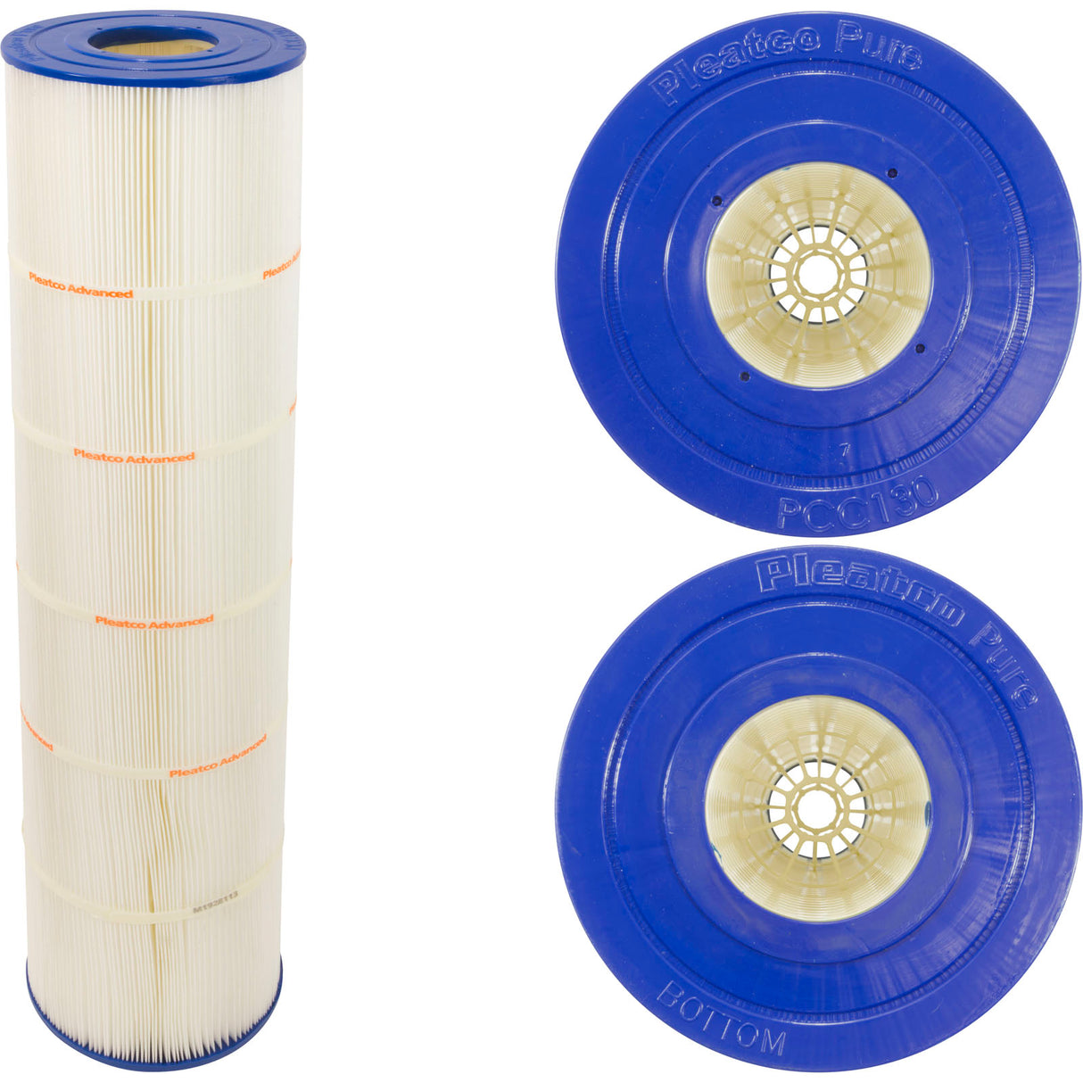 Cartridge, 4 Pack, 125sqft, 3"ot, 3"ob, 7", 32-1/16" L, 4oz : PCC130-PAK4