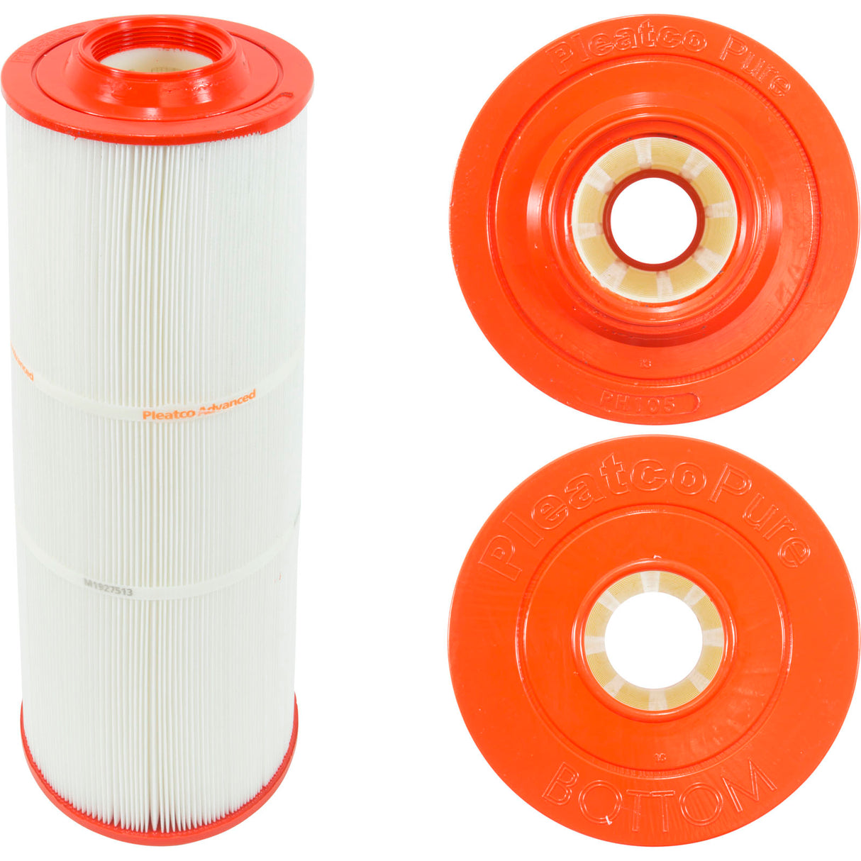 Cartridge, 105sqft, 2-5/8"ot, 3" FPT b, 7-3/4", 19-1/2"L, 4oz : PH105
