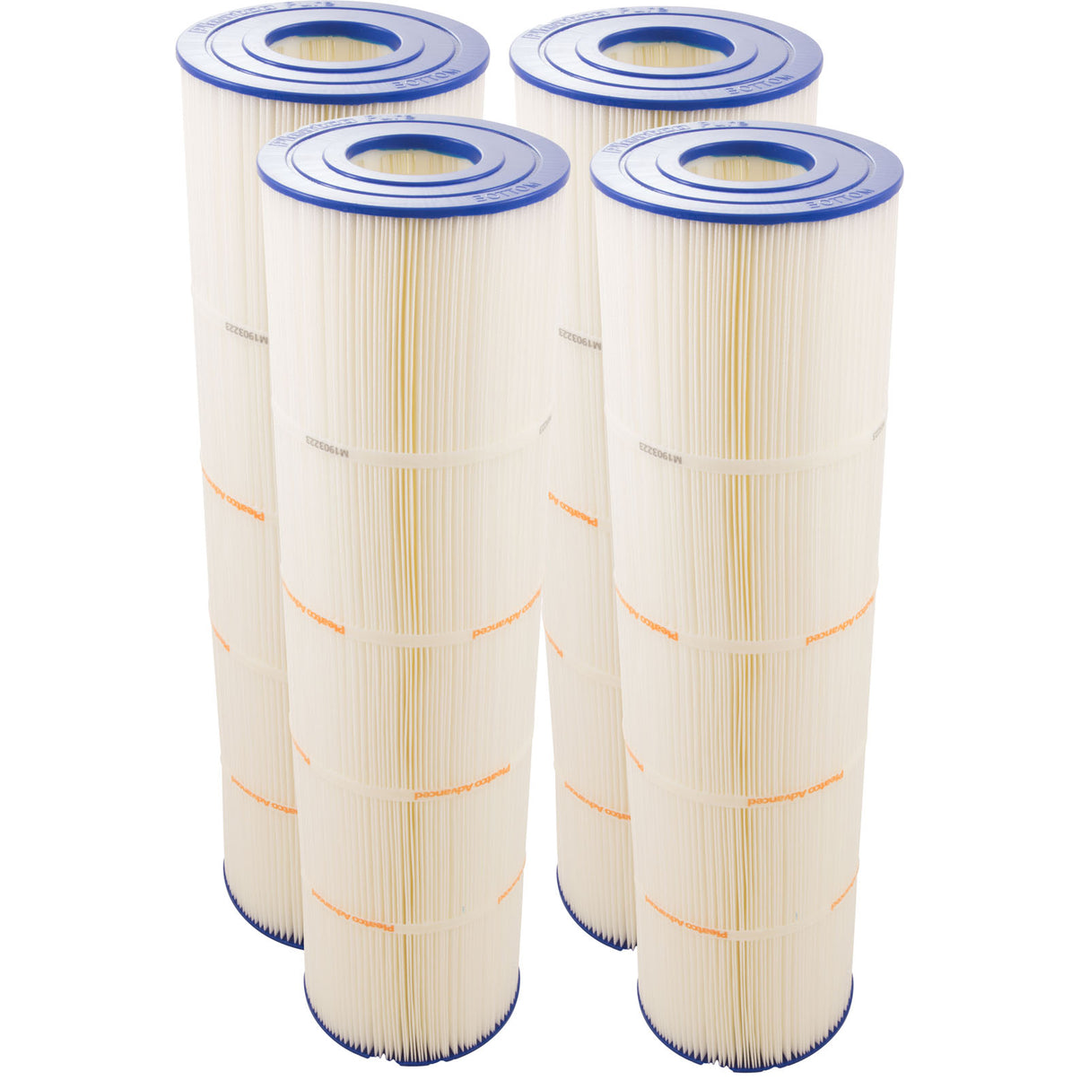 Cartridge, 4 Pack, 85sqft, 3"ot, 3"ob, 7", 27"L, 4oz : PJAN85-PAK4
