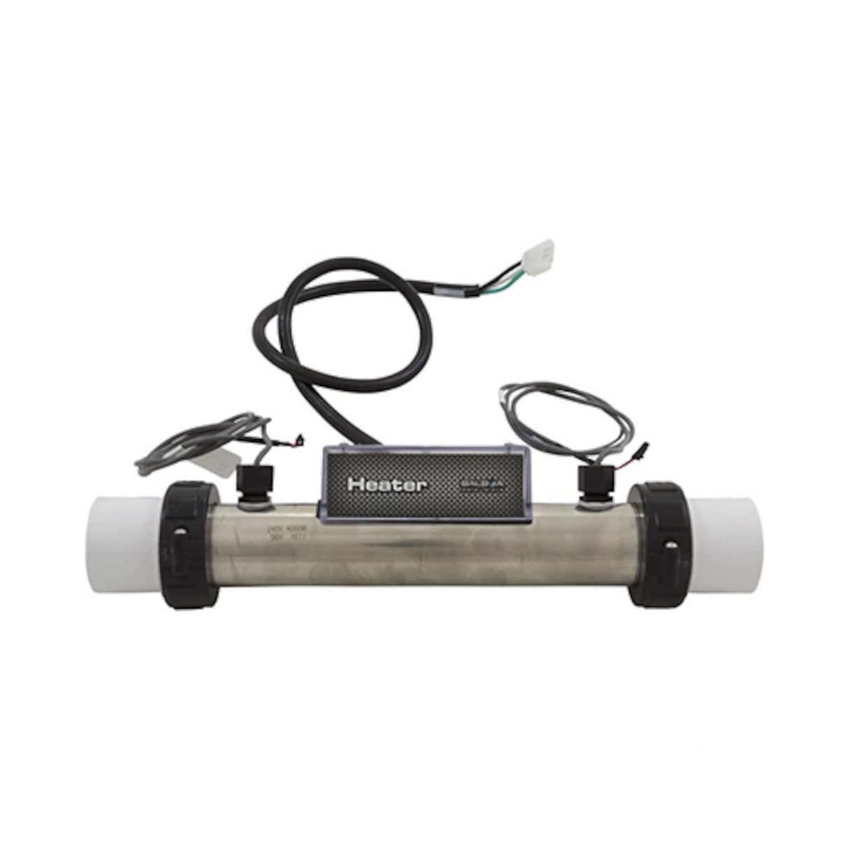 Heater Assembly, Flo-Thru, Balboa VS100, M7, 1.0/4.0kW, 120/240V, 10"x 1.5" w/Dual M7 Sensors : 58203-01