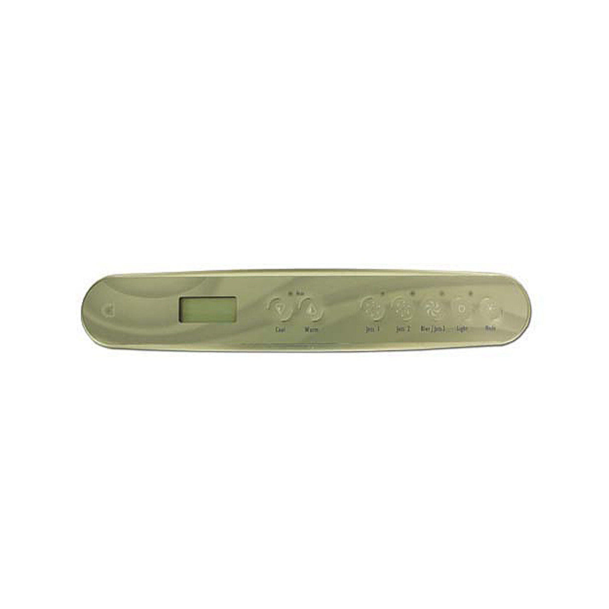 Spaside Control, Balboa ML550, 7-Button, Long, LCD, Jets1-Jets2-Blower, 7' Cable w/8 Pin Molex Plug : 53392