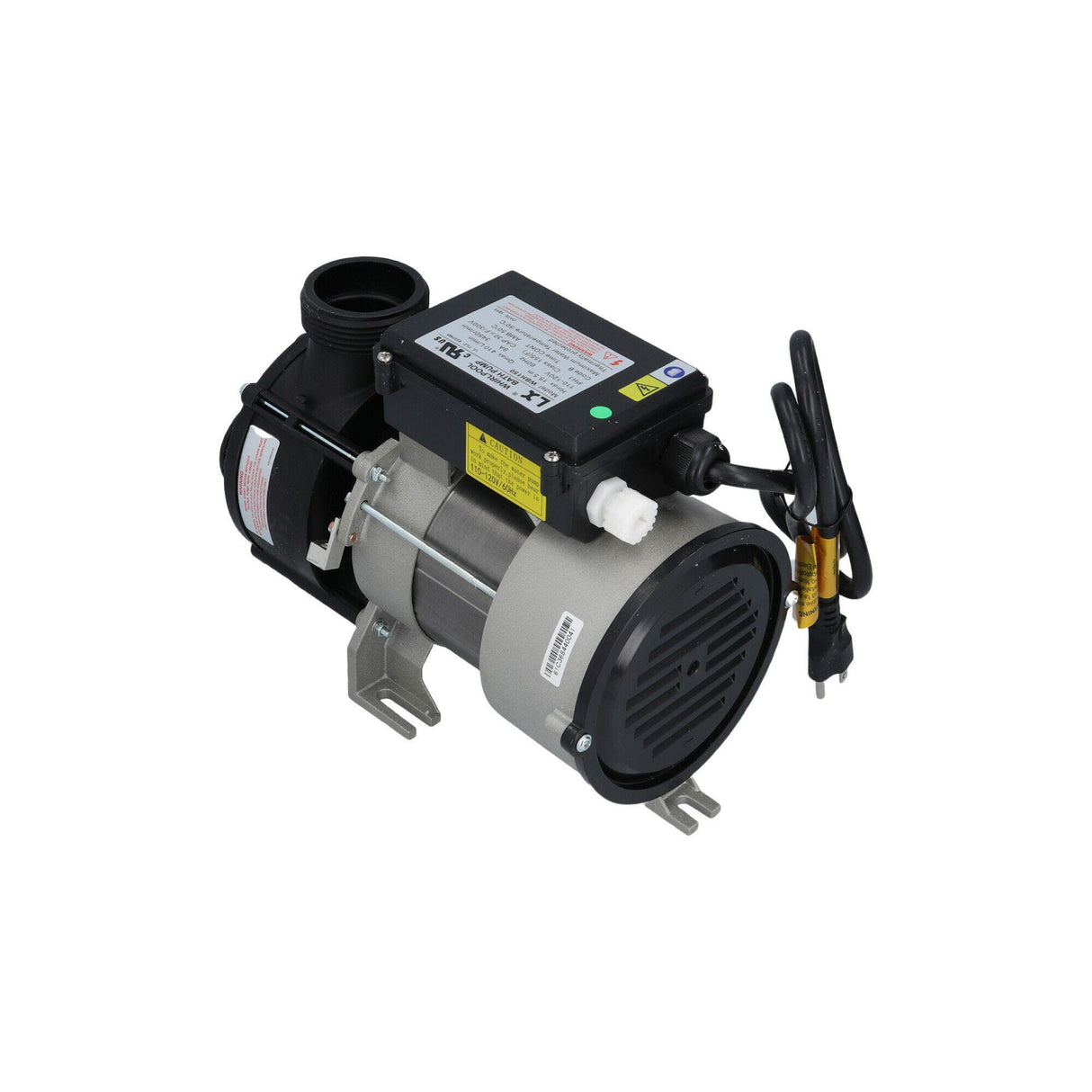 Bath Pump, LX WBH-150, Front/Top, 1Spd, 1.0HP, 115V, 9.0A w/Air Switch, 3'NEMA Cord & 1-1/2"Unions : WBH150