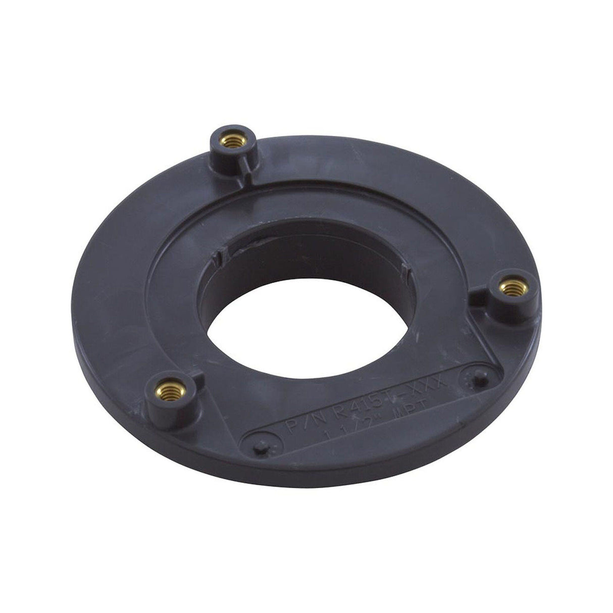 Adapter Fitting, Suction, AquaStar, 1-1/2"MPT x 11/32"Thread Length, Dark Gray : R415T105