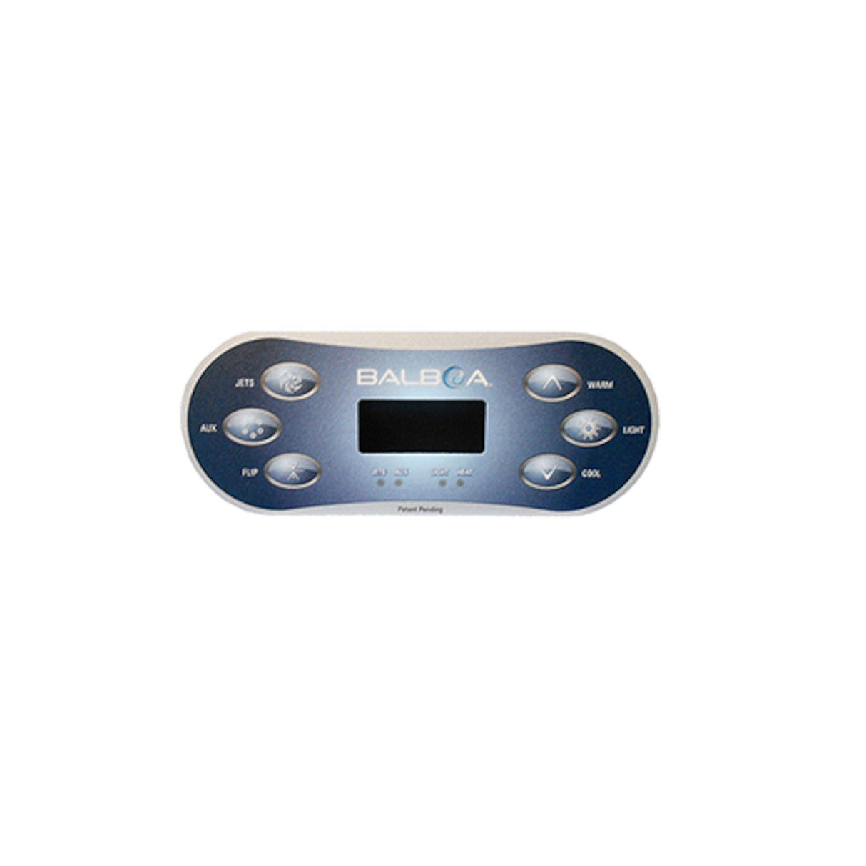 Overlay, Spaside, Balboa, TP600, 6-Button, Jet1-Jet2-Flip-Warm-Light-Cool : 12198