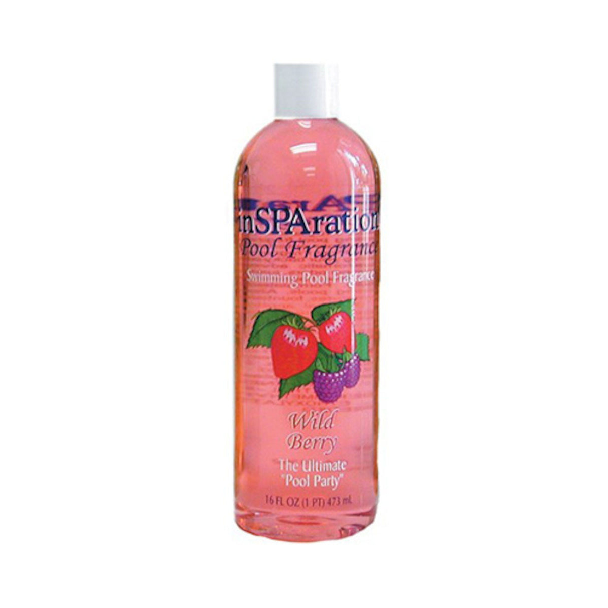 Pool Fragrance, Insparation Liquid, Wild Strawberries, Case of 6, 16oz Bottles : 285XC