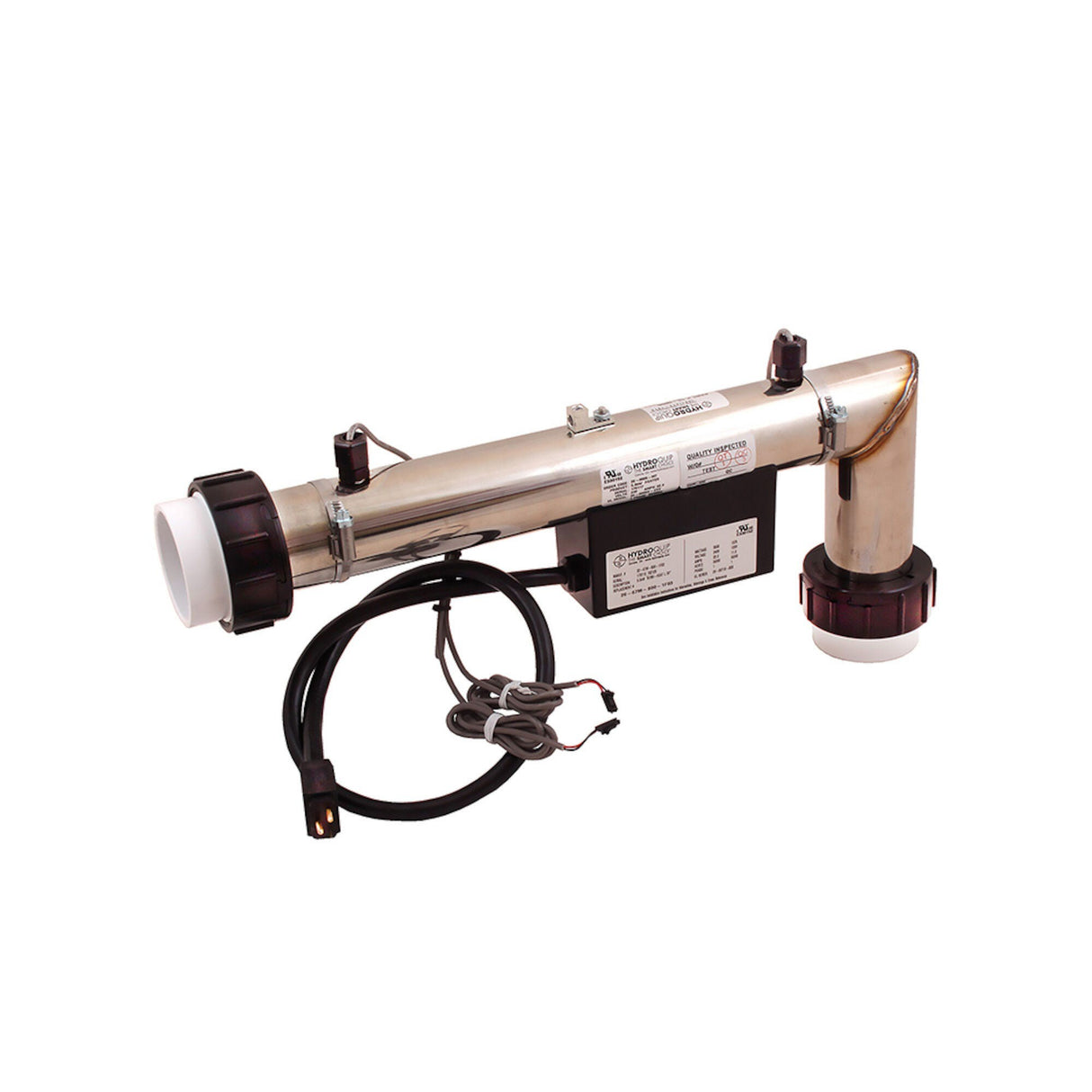 Heater Assembly, HydroQuip, Slide, L-Style M7 4.0kW, Ti : 48-SP40-SB-LT