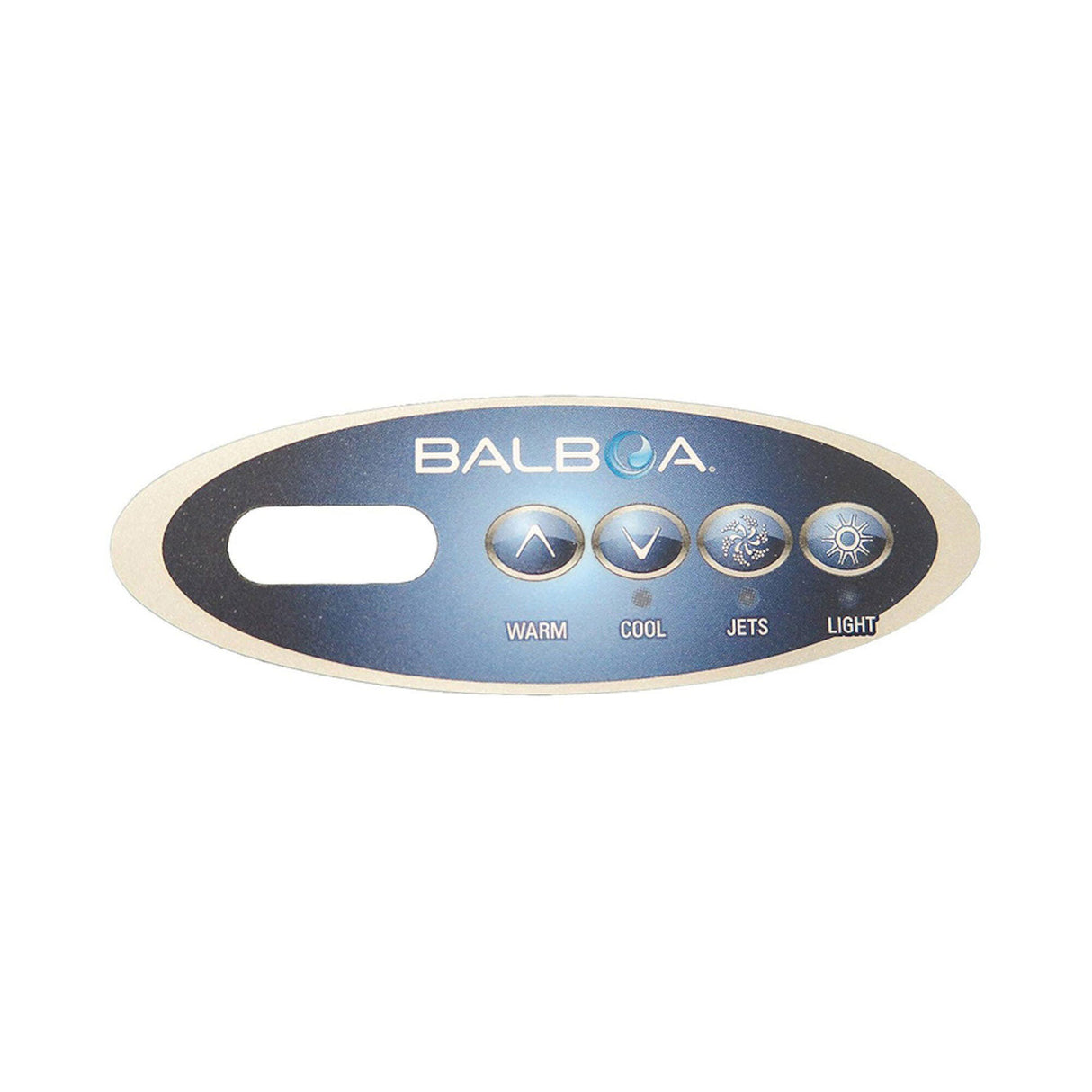Overlay, Spaside, Balboa VL200, Mini Oval, 4-Button, Up-Down-Jets-Light : 11393