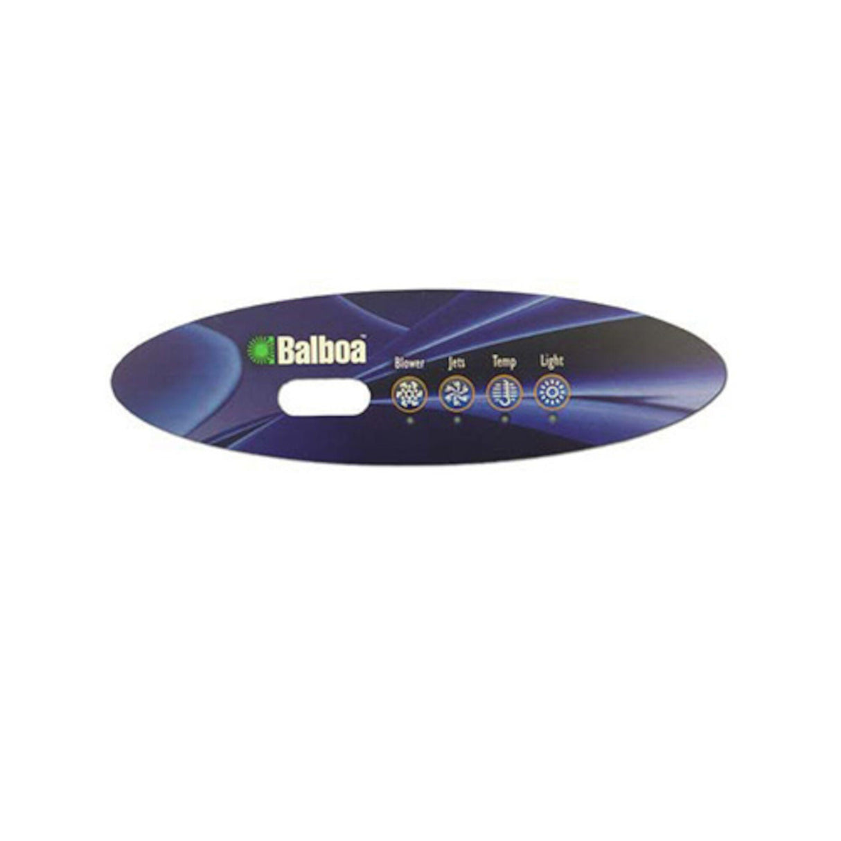 Overlay, Spaside, Balboa MVP/VL260, 4-Button, Blower-Jets-Temp-Light : 11521