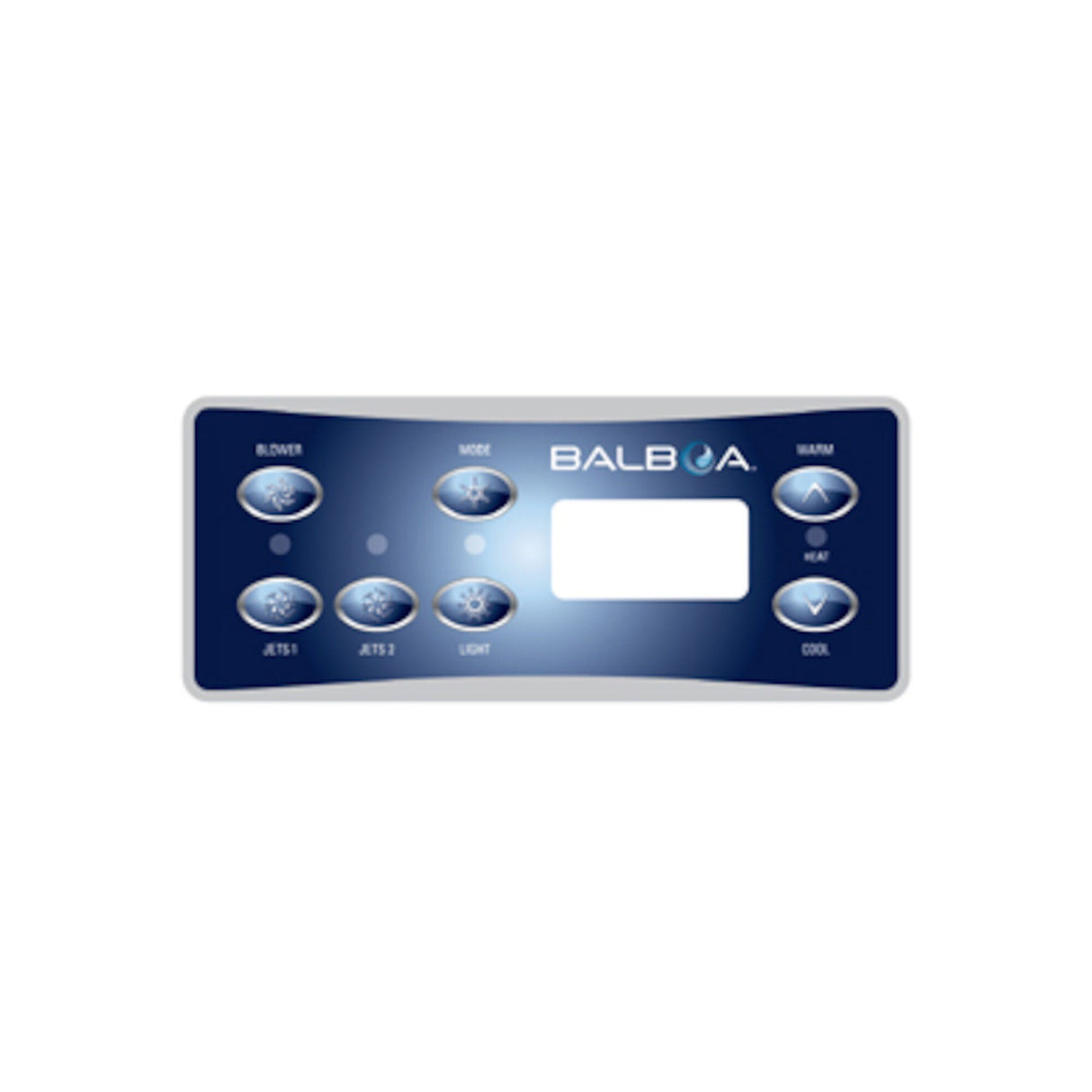 Overlay, Spaside, Balboa VL701S, Serial Standard, 7-Button, Blower-Jets-Jets : 10430