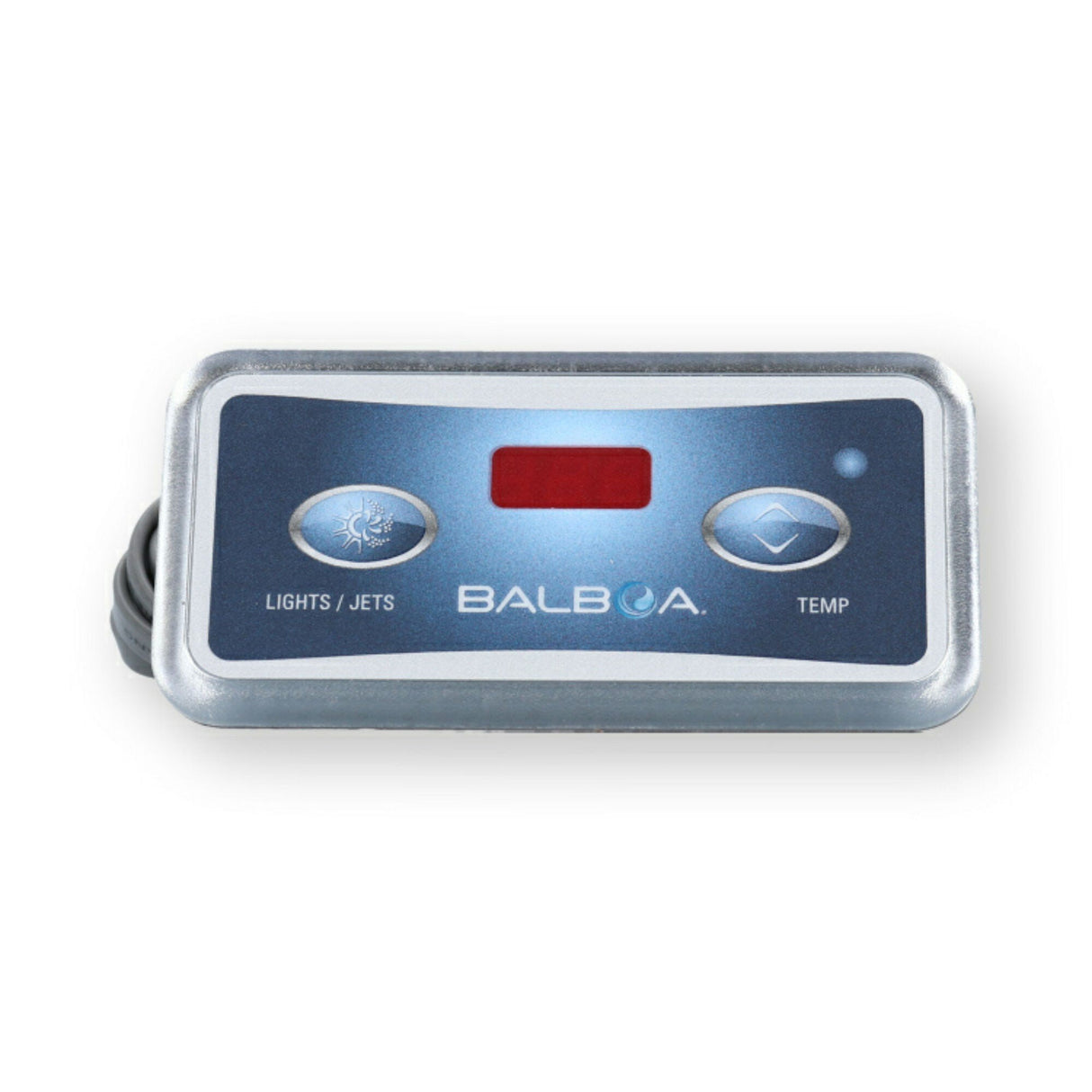 Spaside Control, Balboa Lite Digital, 2-Button, LED, Light/Jet-Temp, w/7' 6 Pin Phone Cable : 51705