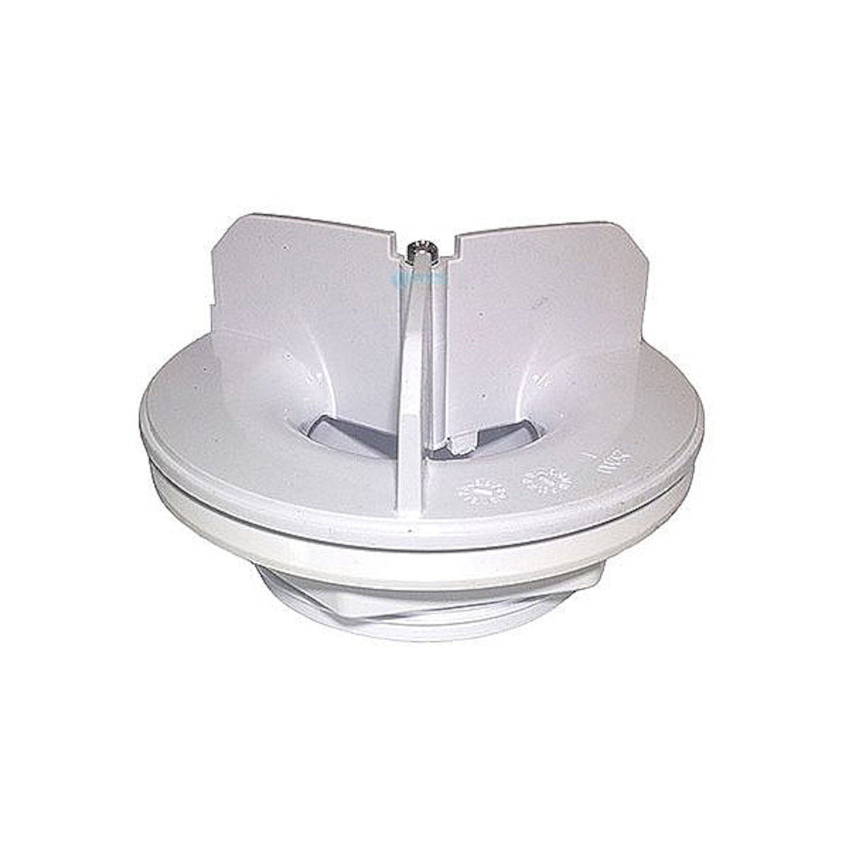 Wall Fitting & Nut, Main Drain, Sundance, White : 6540-565