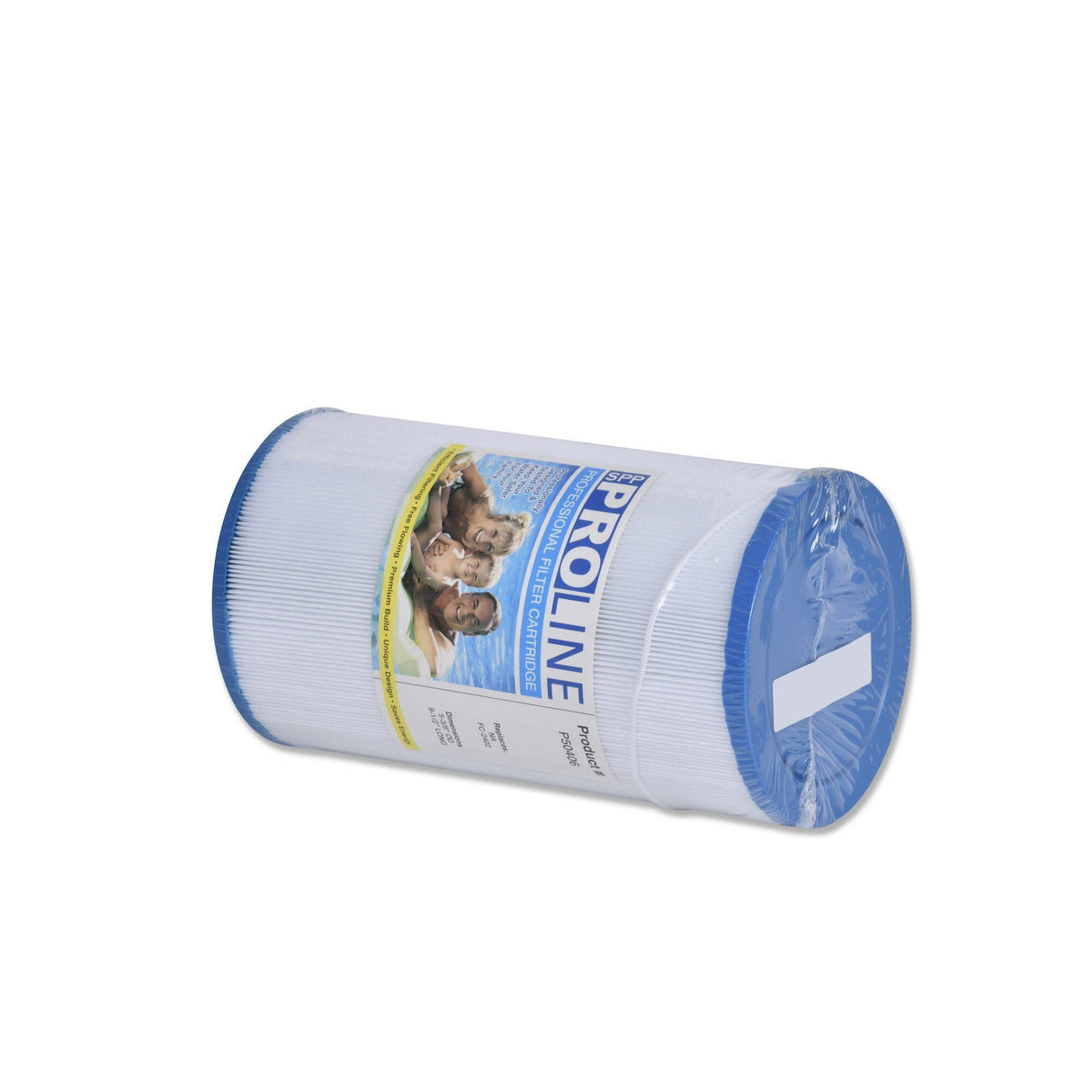 Filter Cartridge: Proline, Diameter: 5-1/4" Length: 9-3/8" Top: Closed w/ String Handle Bottom 1.5" MPT FC-2402 : 50406