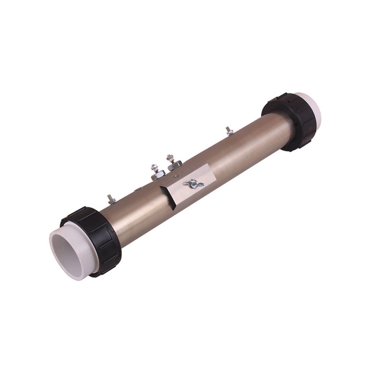 Heater Assembly, HydroQuip, 4.5kW, 230V, 2" x 15"Long, No Tailpieces : 26-0071A