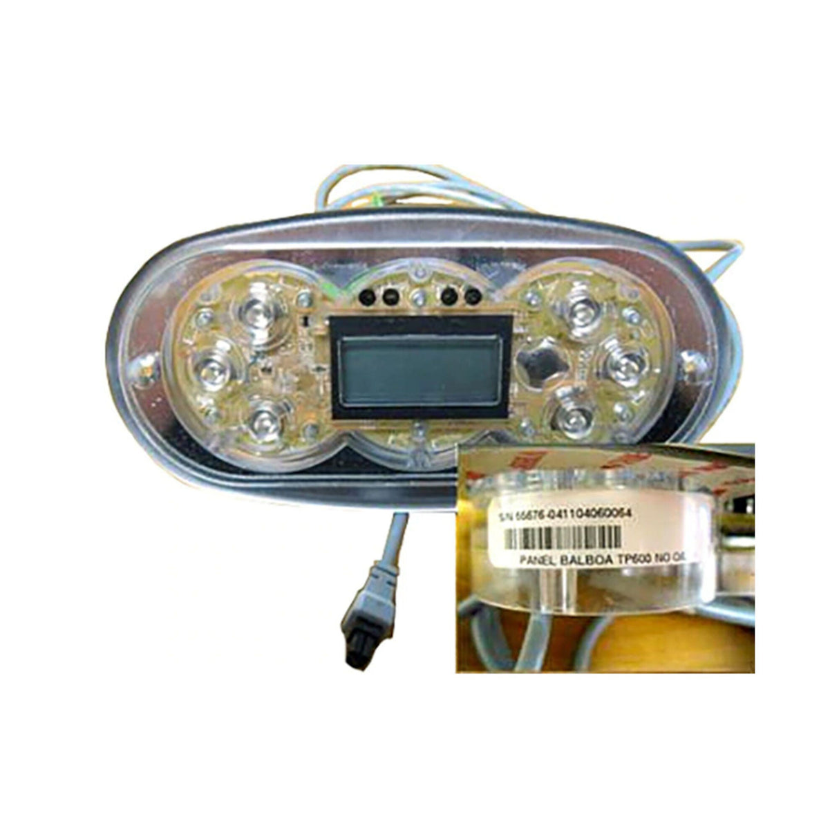 Spa Side, Master Spa, TP600, 6 Button, Twilight Series, W/O overlay : X310191
