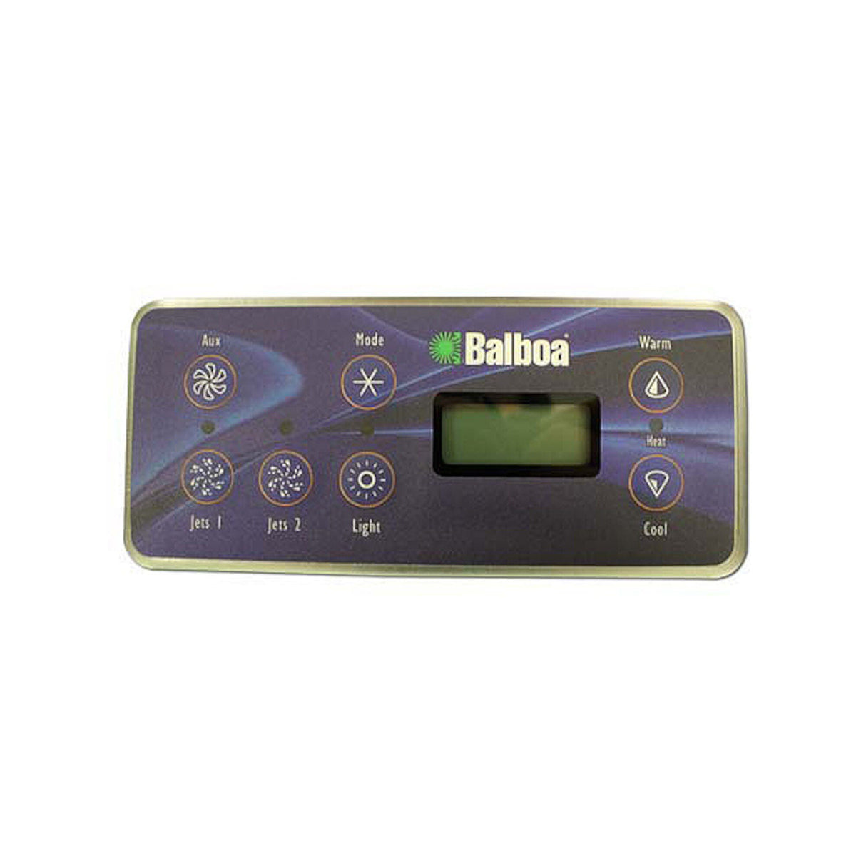 Spaside Control, Balboa VL701S, Serial Standard, LCD, 7-Button, Aux-Mode-Up, Pump1-Pump2-LT-DN : 54170