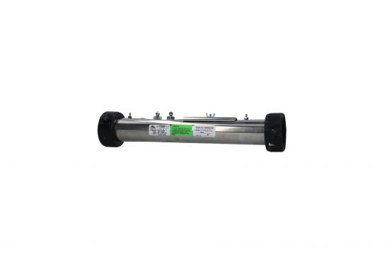 Heater Assembly, HydroQuip, Flo-Thru, 4.0KW, 230V, 2" x 15" w/Tailpiece : 26-0315-5S-KA