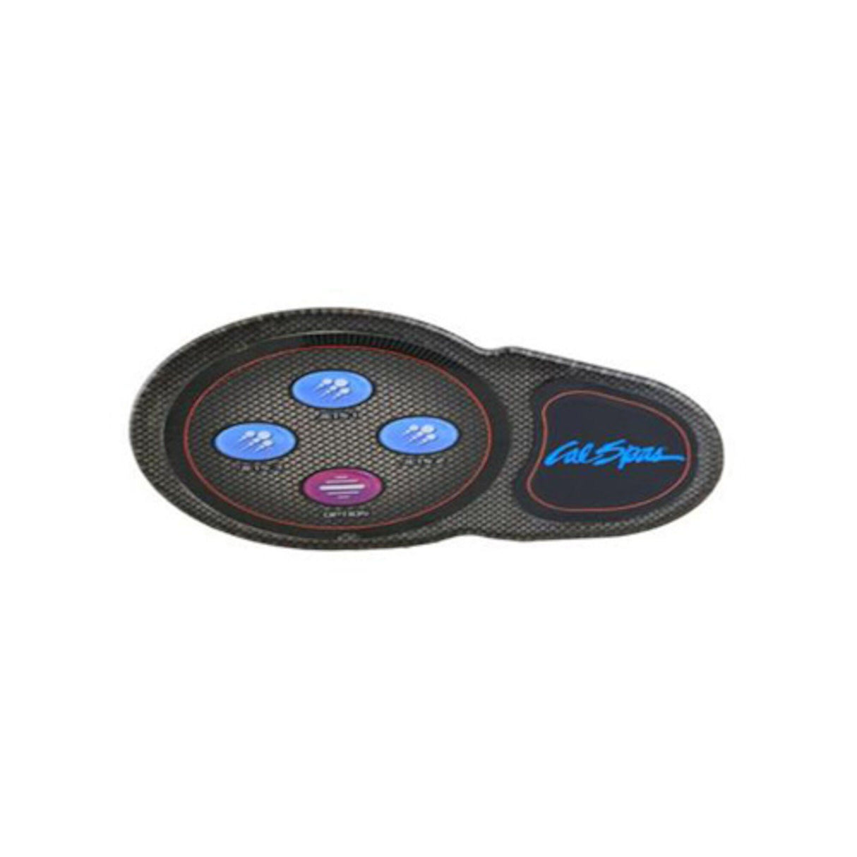 Spaside Control, Cal Spa, Auxillary, 4-Button, Jets1-Jets2-Option-Jets3, Molex Plug : ELE09200857