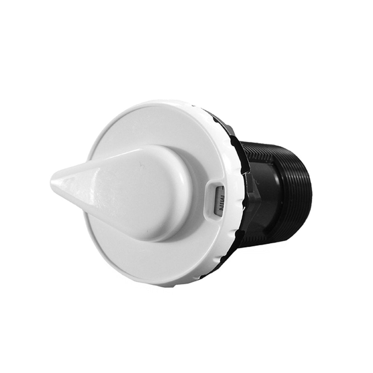 Air Control, HydroAir Slimline, 1", Teardrop, White : 10-2330