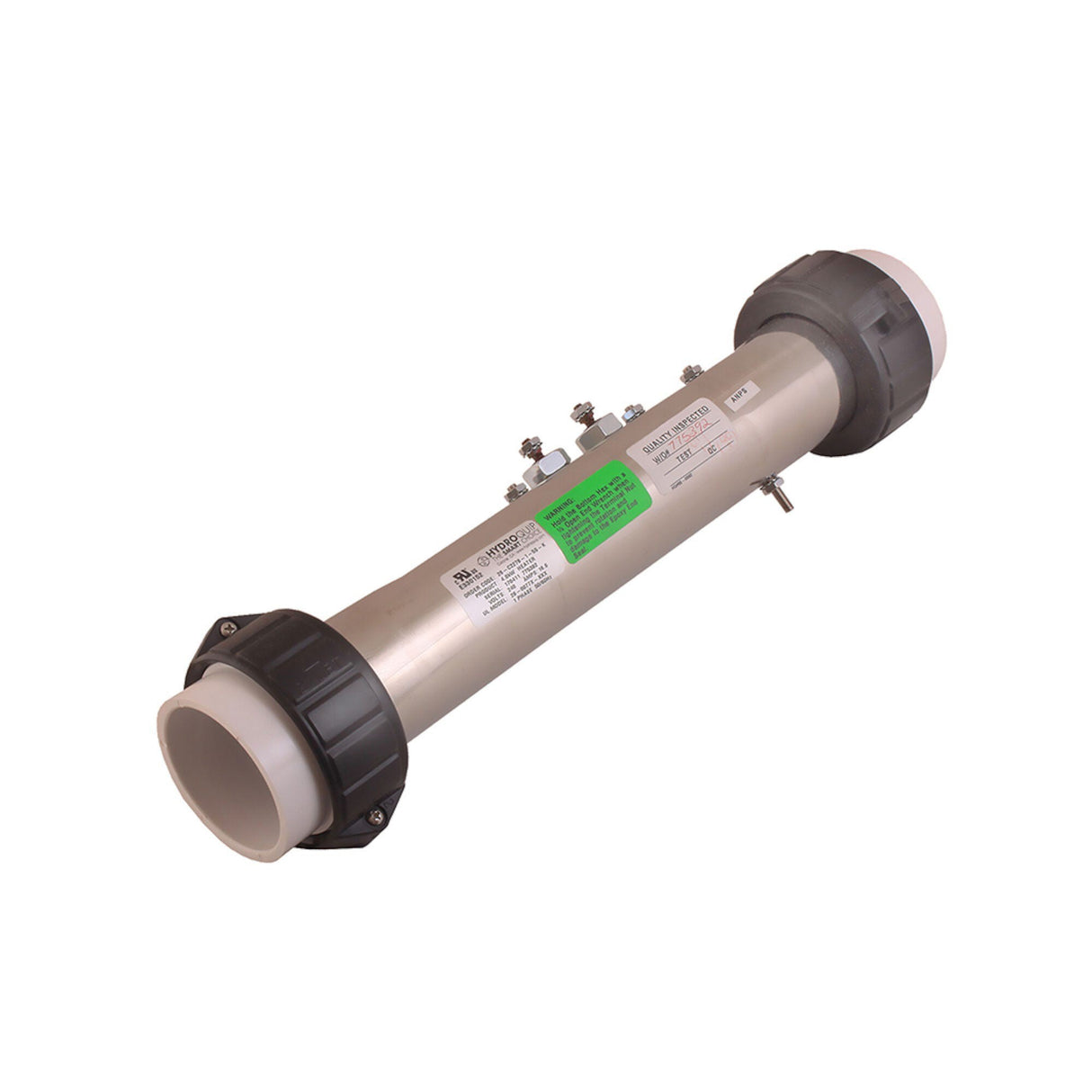 Heater Assembly, Marquis Smart Clean 4.3kW, 230V, 2" x 12", w/ Pressure Switch Tap, No Tailpieces : 740-0584