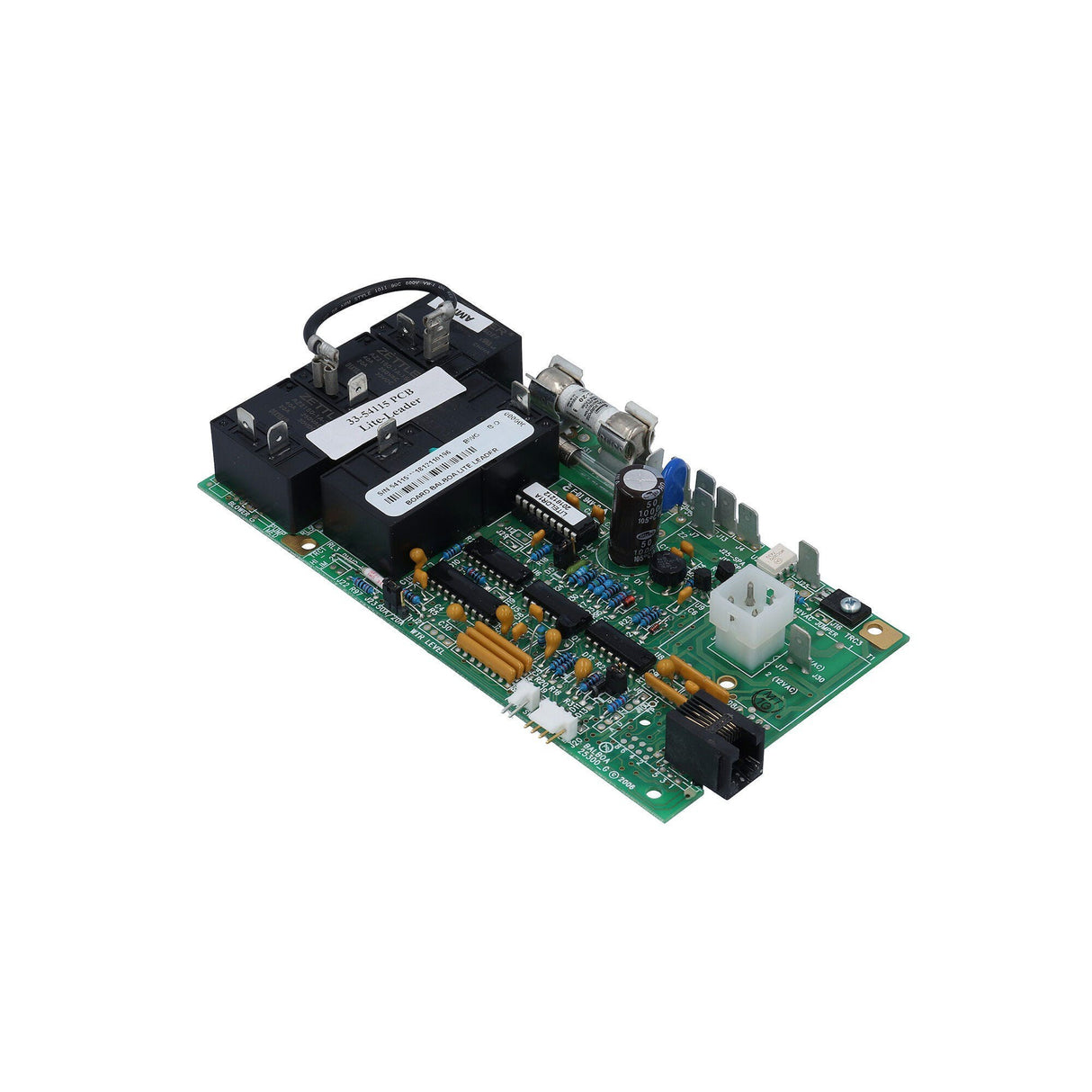 Circuit Board, Balboa, Lite Leader, Pump1-Ozone-Light-No Blower, 6 Conn Phone Plug : 54115