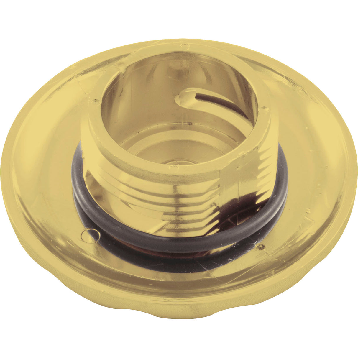 Hydrabaths Air Control Knob, Polished Brass : 200515
