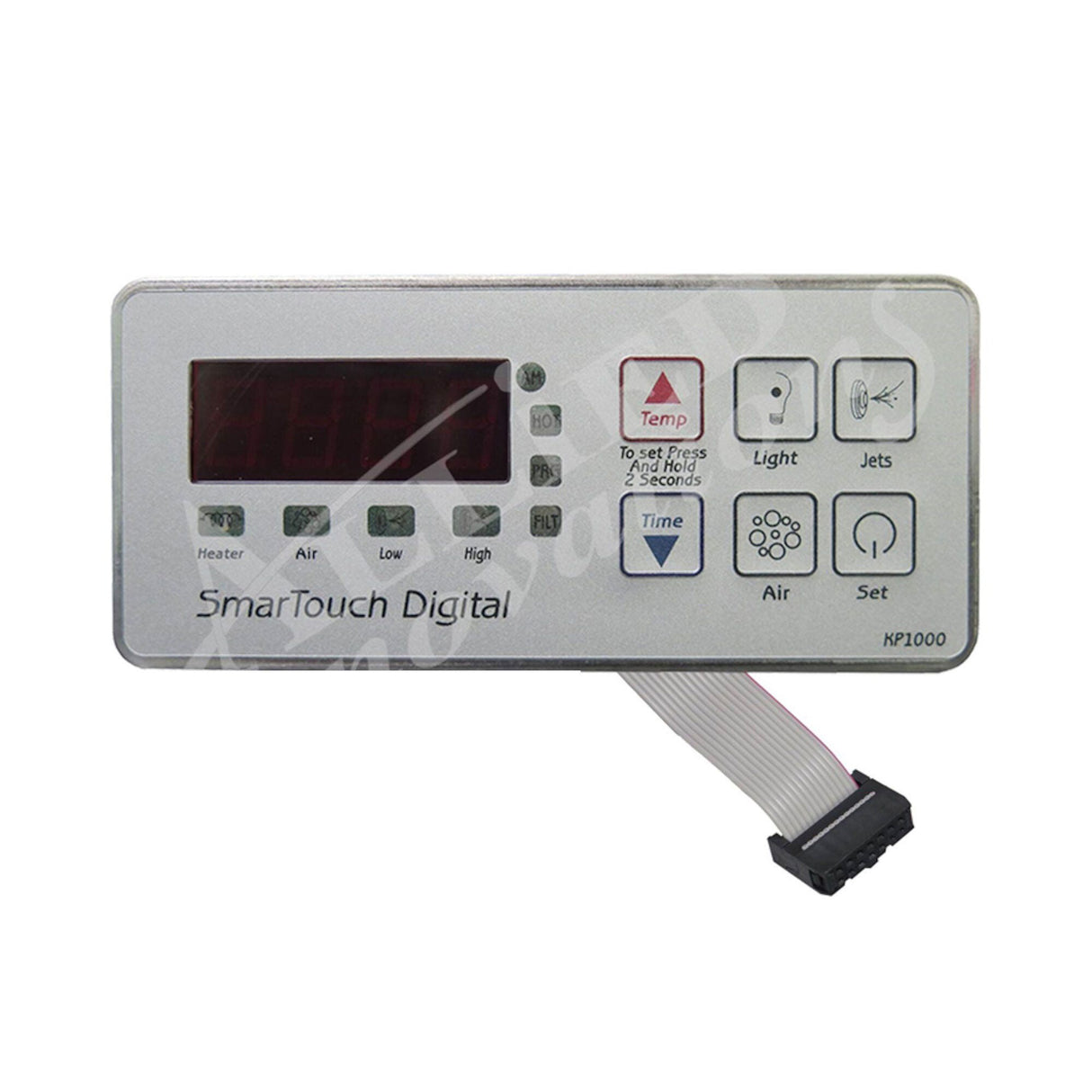 Spaside Control, ACC KP1000, 6-Button, LED, Up-Light-Jets, Down-Blower-Set : KP1000