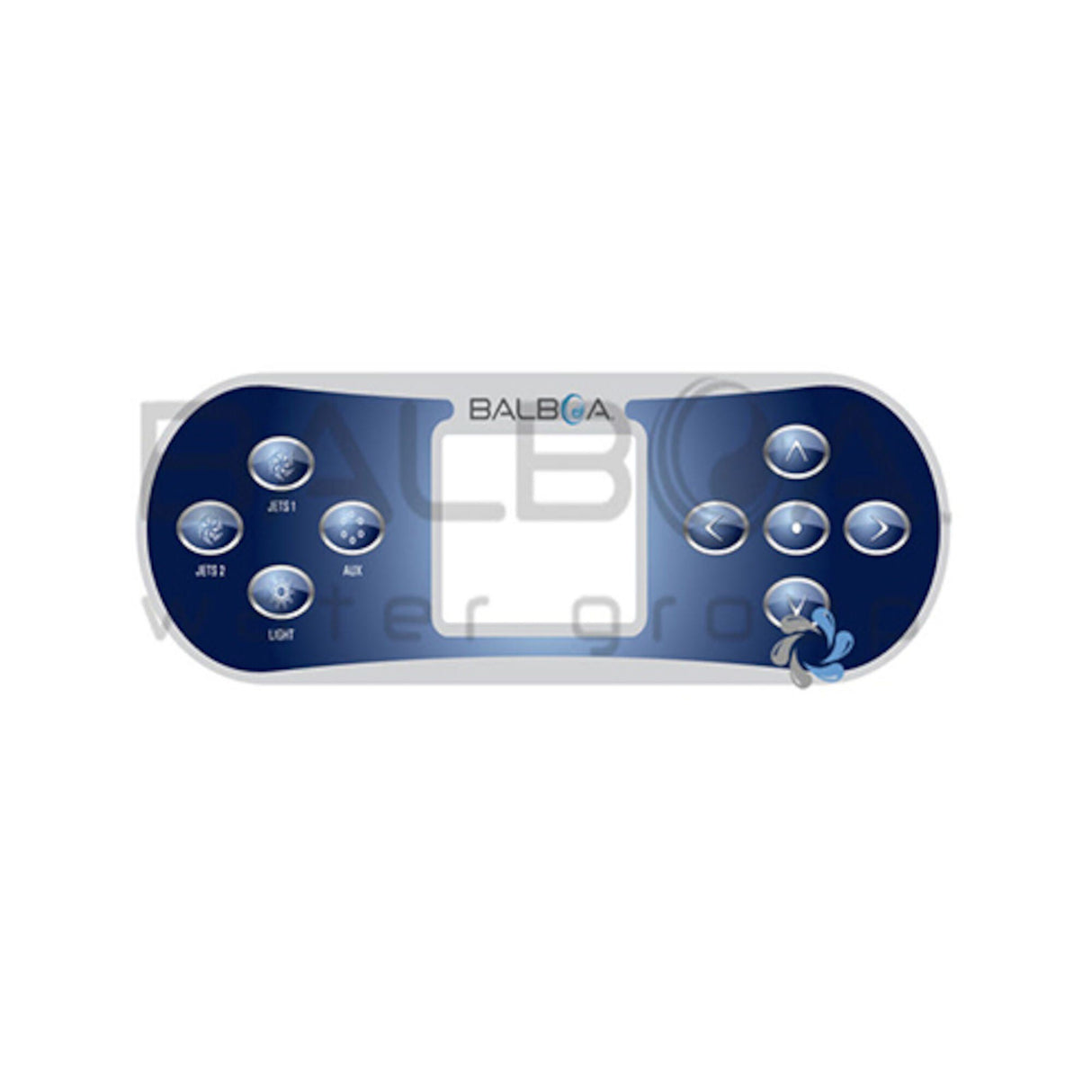 Overlay,Balboa, 9 Button, TP800, Jet, Jet, Aux, Light : 12512