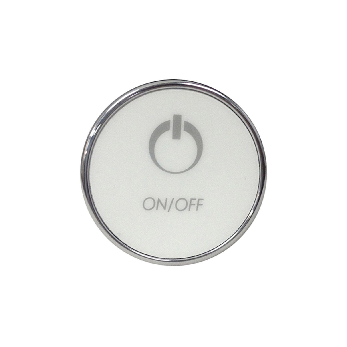 Spaside Control, CG Air Systems, TMS Round, 1-Button, For Variable Bath Pump, Chrome : CG/TMS1KR1UTV2CP