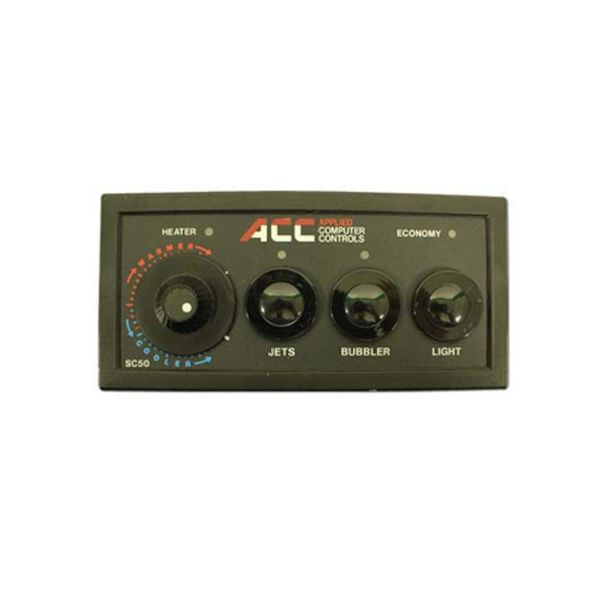 Spaside Control, ACC KP-50, Analog, 3-Button w/T-Stat Knob, Knob-Pump1-Blower, Light : KP-50