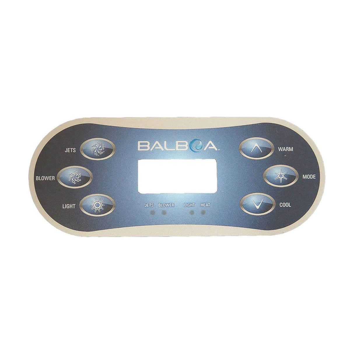 Overlay, Spaside, Balboa VL600S, Oval, 6-Button, Jets-Blower : 11773