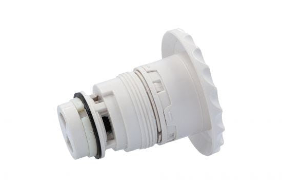 Jet Internal, Waterway Poly Jet, Adjustable Deluxe, Directional, 3-1/2" Face, White : 210-6080