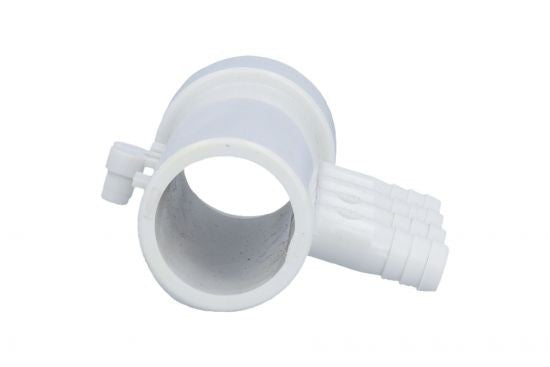 Manifold, PVC, Gentekk, 1"Slip x 1"Spigot x 4 3/8"Ribbed Barb Ports : 4APM1XSP