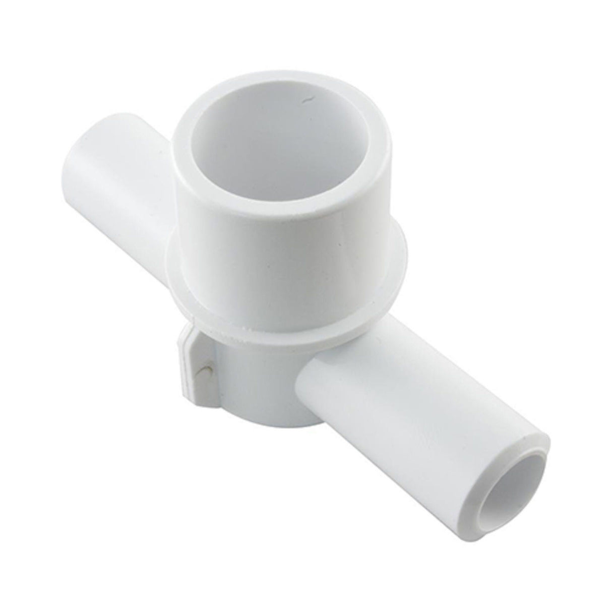Fitting, PVC, Smooth Barb Tee, 3/4"SB x 3/4"SB x 1"Spg : 413-1920