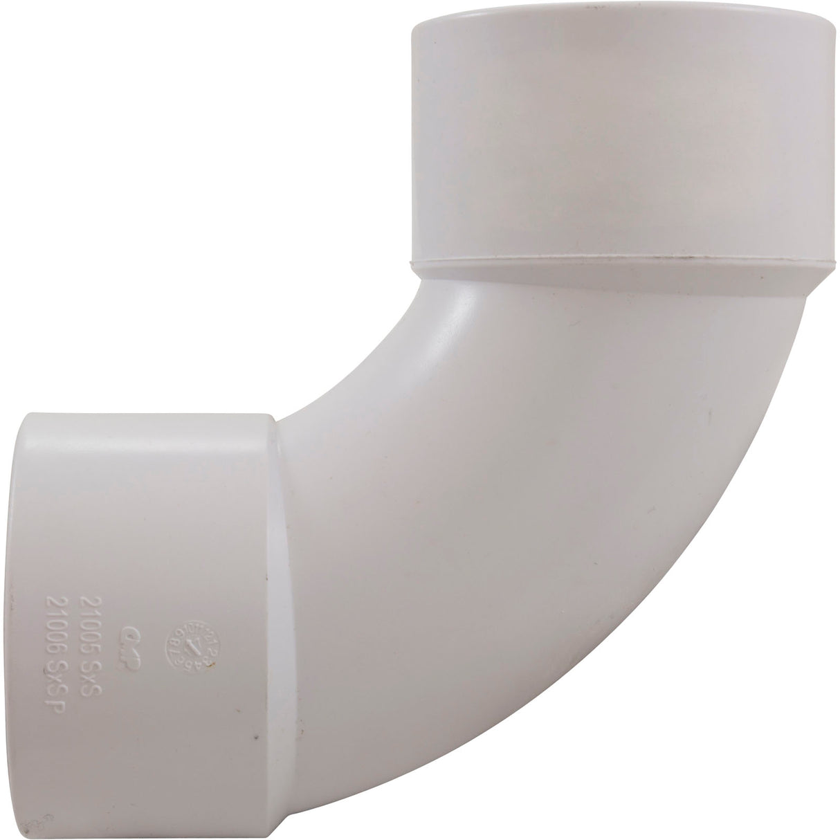 2In Sweep 90 Deg Ell (2In Slip X 2In Slip) : 21005-000-000