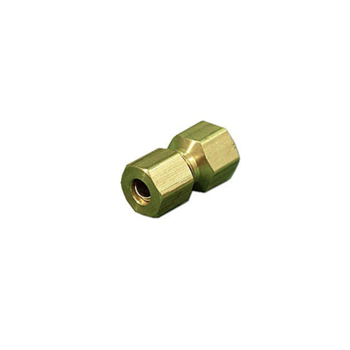 Fitting, Heater, Brass, 1/8"FPT x 1/4"Compression : CF-1418