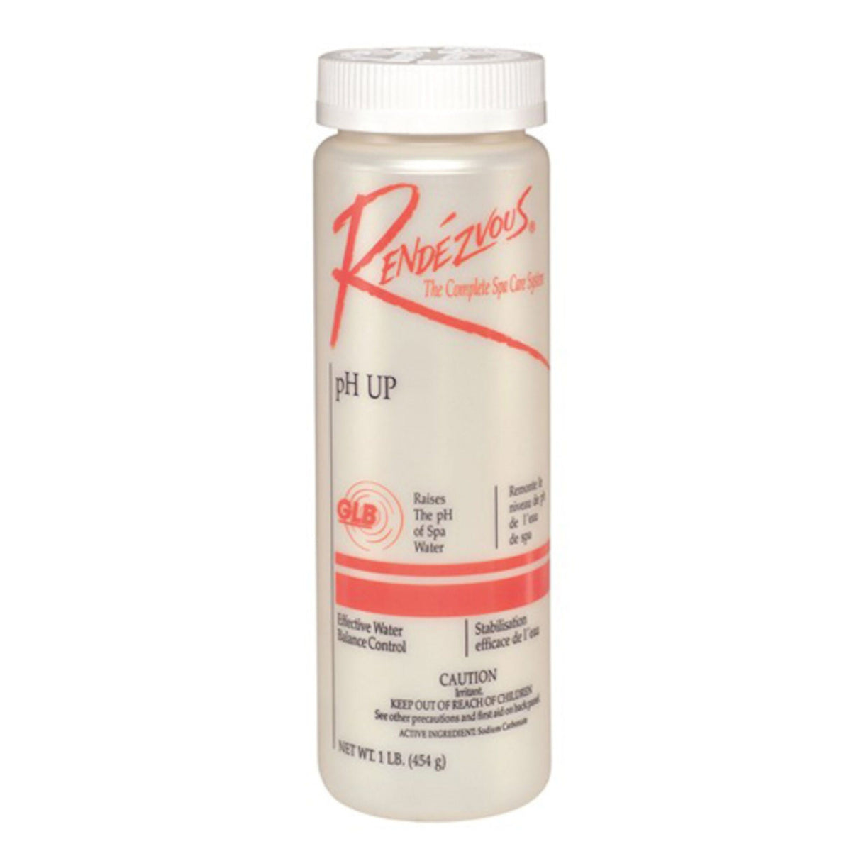 Water Care, Rendezvous, Ph Up, Granular, 1lb Container : 106303A