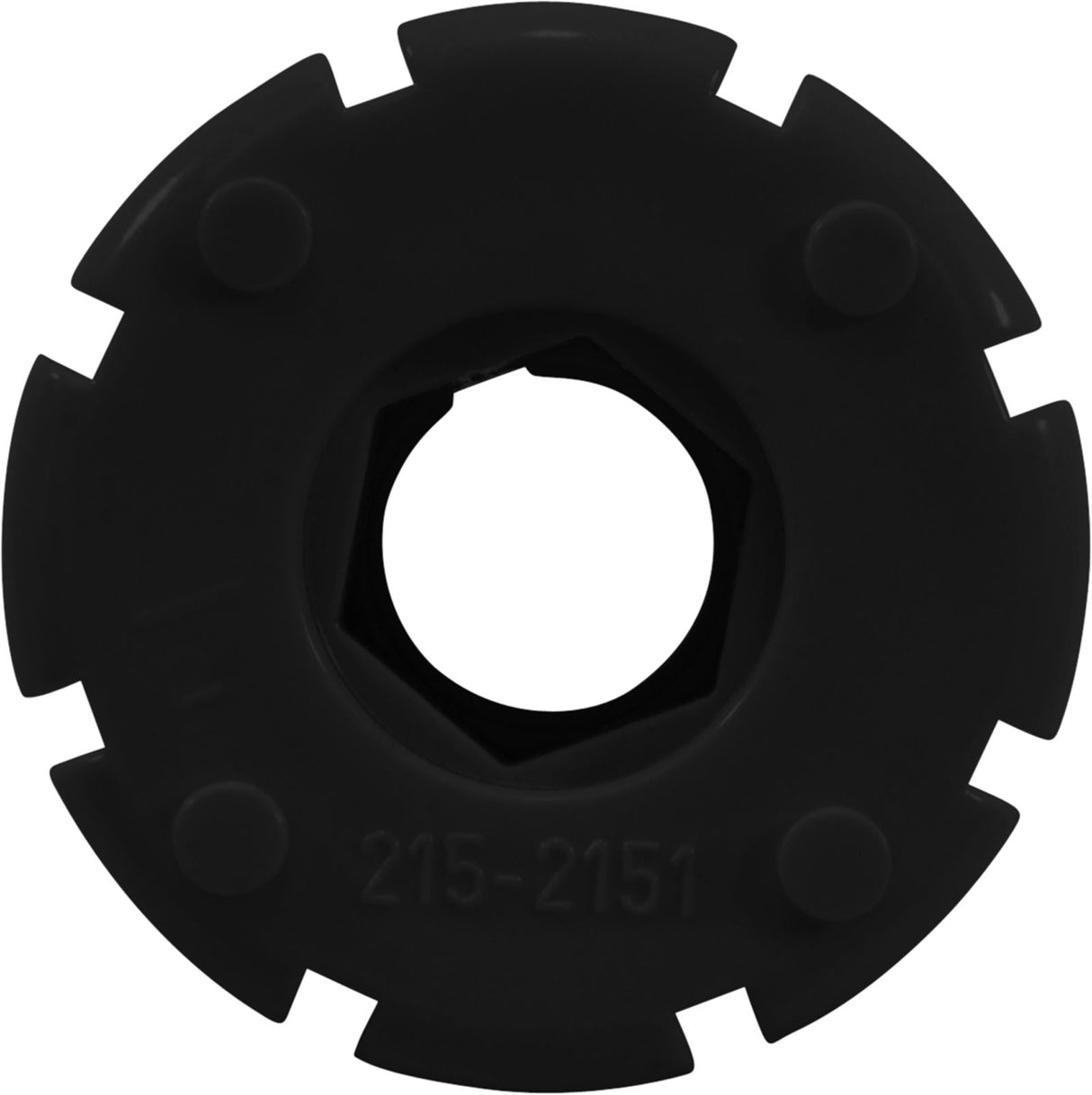 Wallfitting For Air Injector - Black : 215-2151 - Waterway Plastics - 215-2151 - PartsForSpas.com