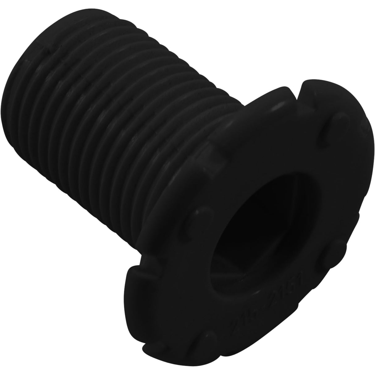 Wallfitting For Air Injector - Black : 215-2151 - Waterway Plastics - 215-2151 - PartsForSpas.com