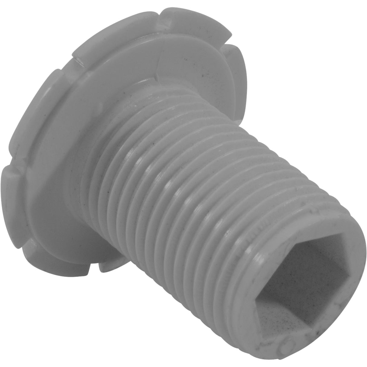Wallfitting For Air Injector - Gray : 215-2157 - Waterway Plastics - 215-2157 - PartsForSpas.com