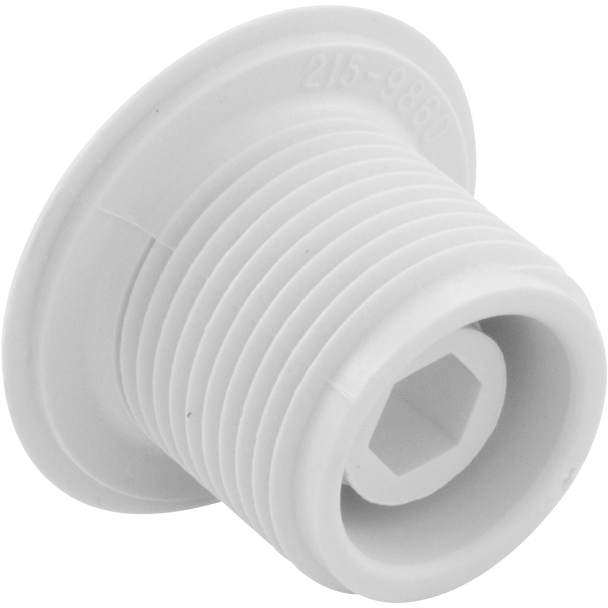 Wall Fitting, Waterway, Ozone, Smooth, White : 215-9860-CW