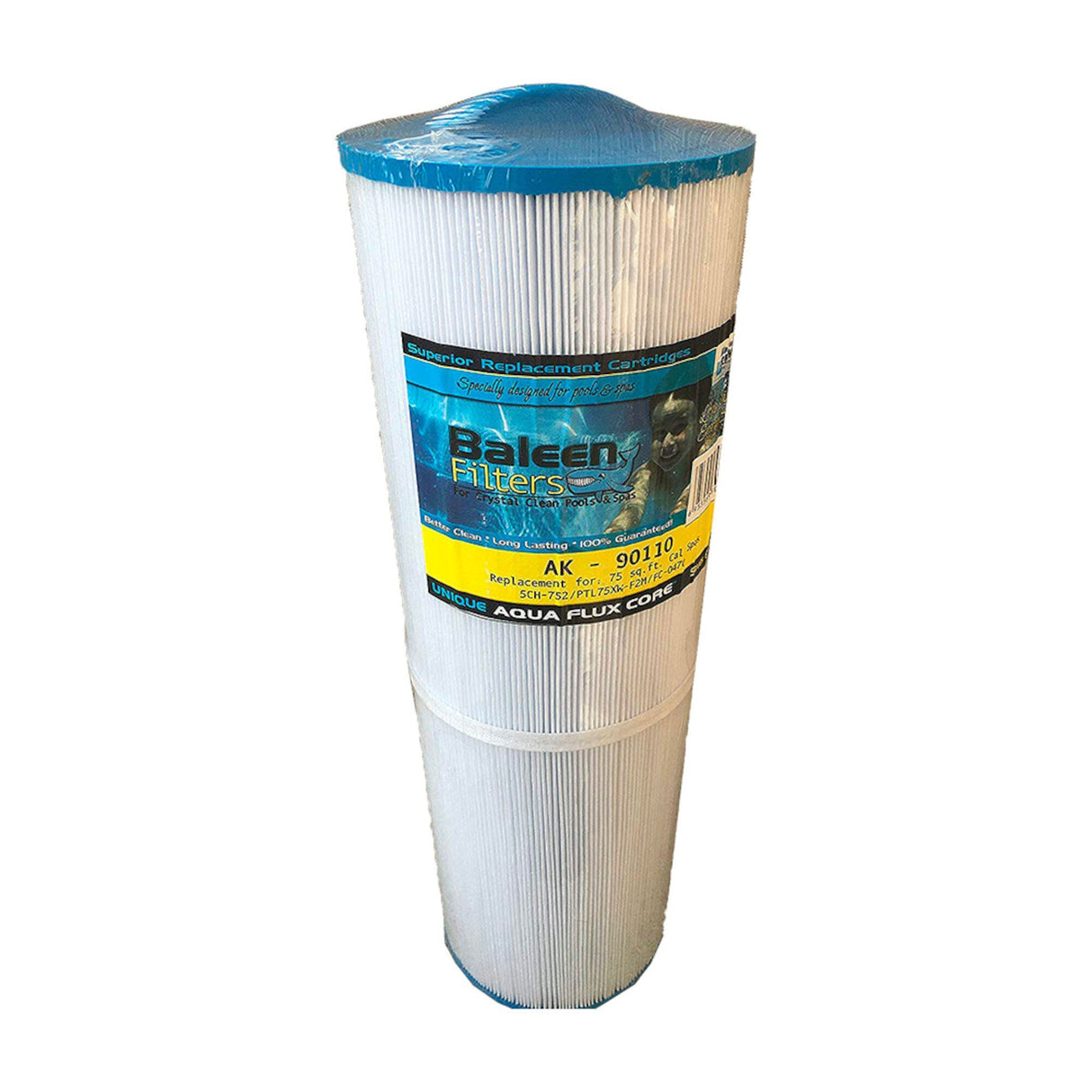 Filter Cartridge, Diameter: 5-3/16", Length: 16" , Top: Handle, Bottom: 2" MPT, 75 sq ft : AK-90110