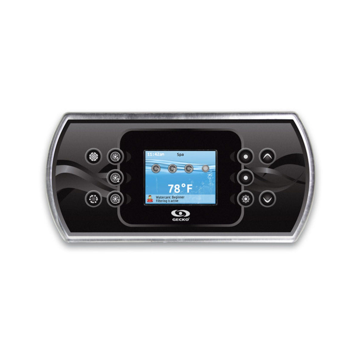 Spaside Control, Gecko, 10-Button, in.k800-CLEAR and Overlay GE1 : 0607-008030
