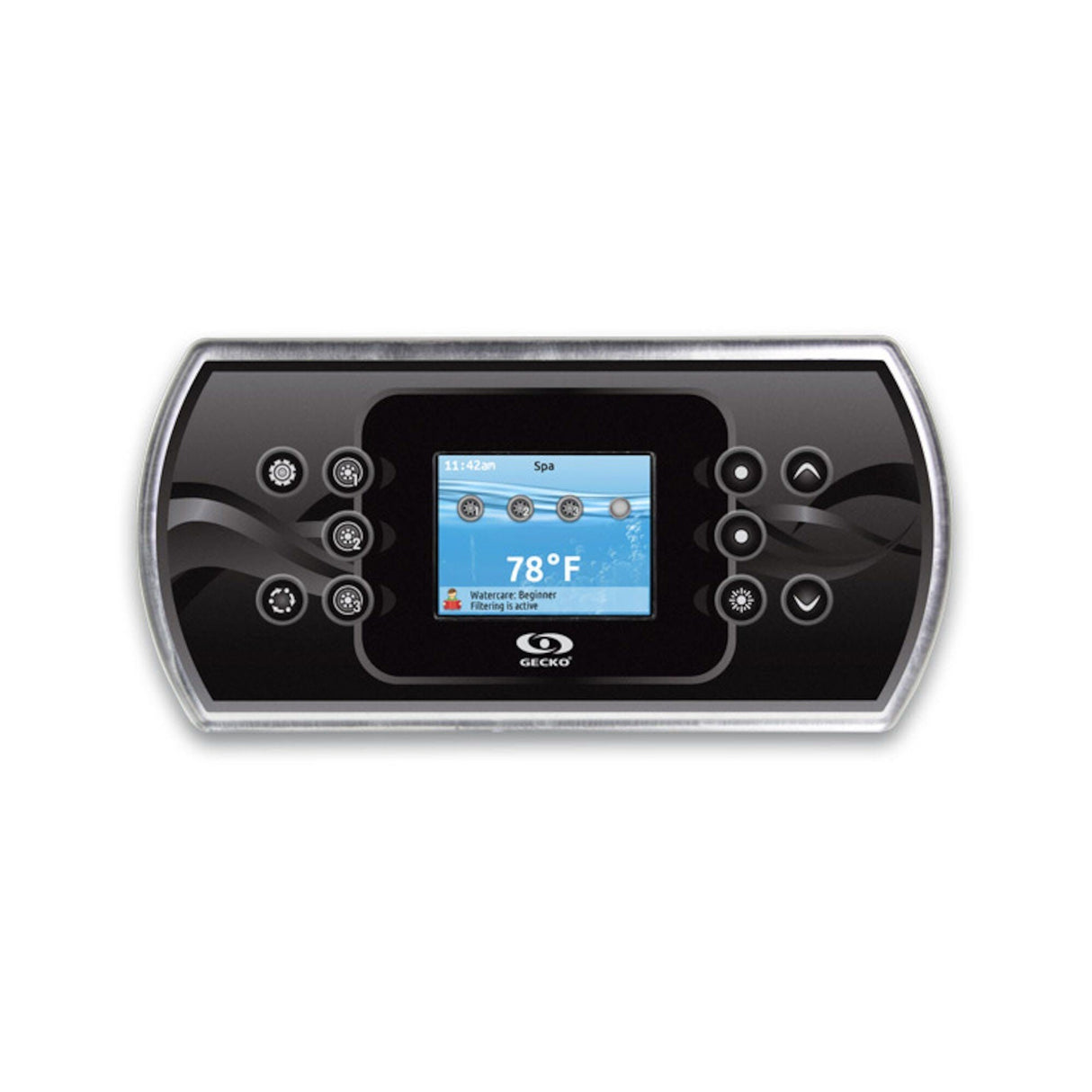 Spaside Control, Gecko, 10-Button, in.k800-CLEAR and Overlay GE1 : 0607-008030