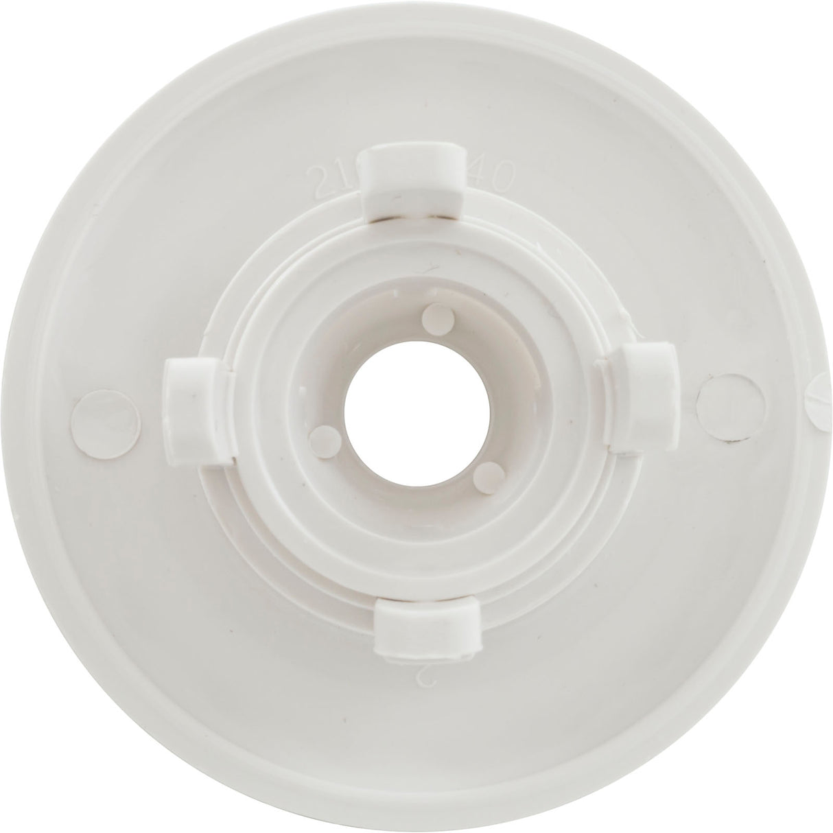 Gunite Adj M/J Eyeball Assy - White : 224-1000G