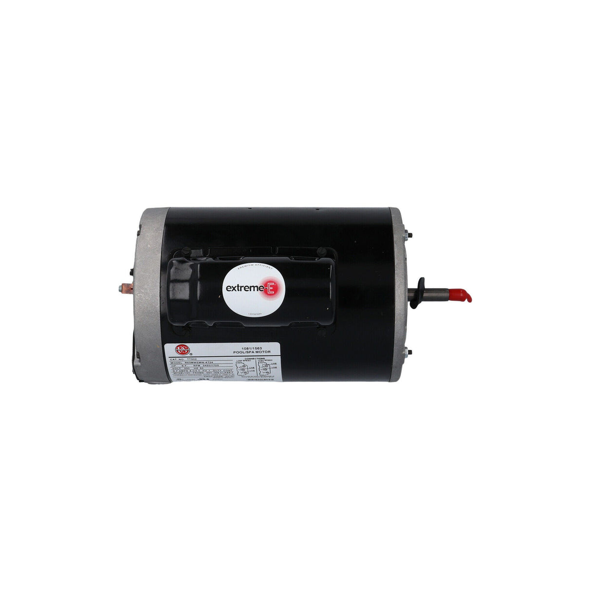 Motor, Emerson, Thru-Bolt, 56-Frame, 2-Speed, 1.5HP, 230V, 3.0/8.0 Amp : TT502