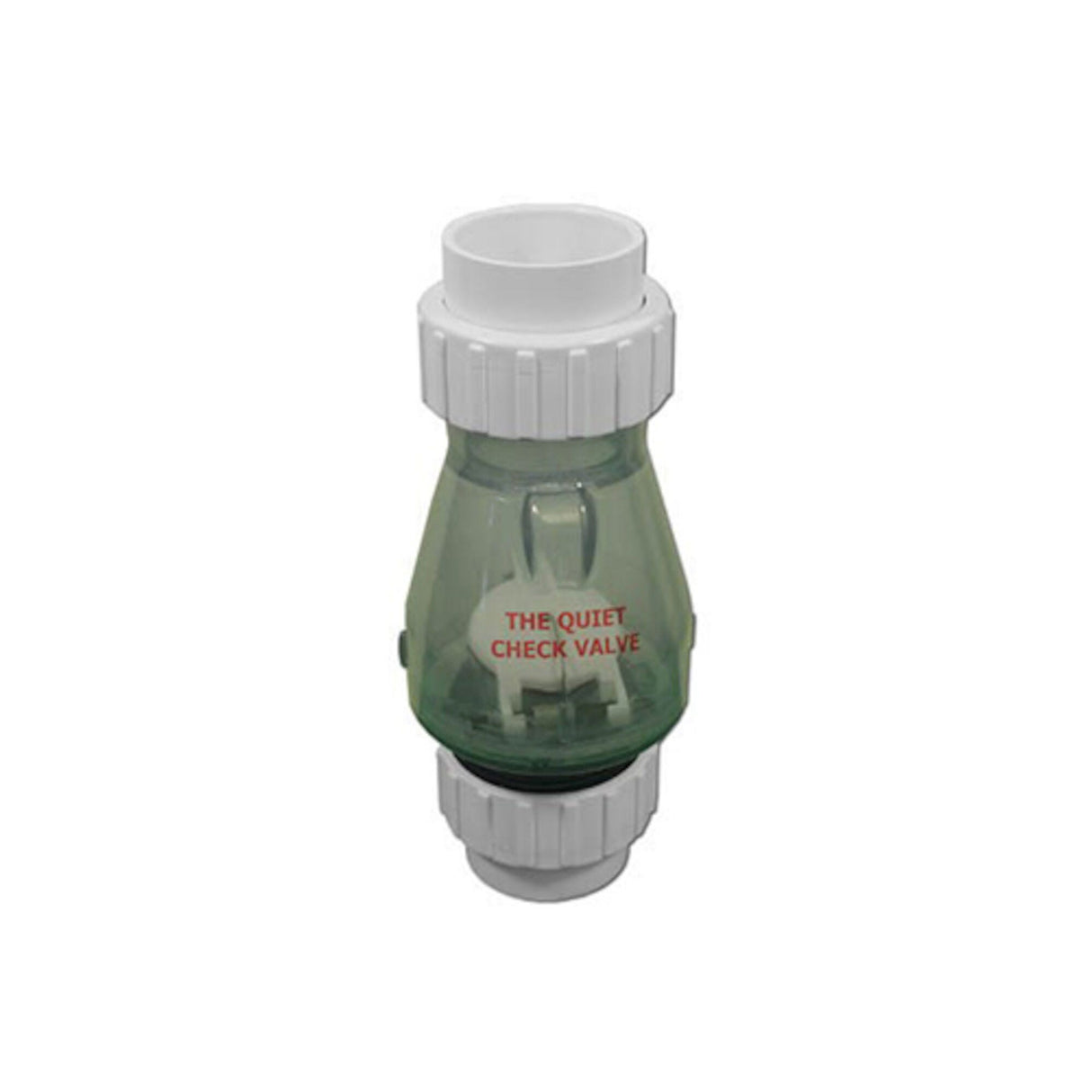Check Valve, Magic, 1/2lb Spring, 2"Union x 2"Union, Clear : 0823-20C