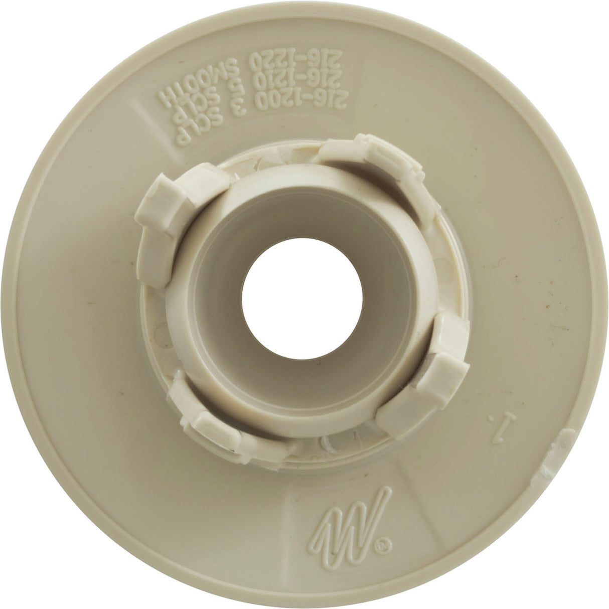 Jet Intl, WW 250 ES Bath Series, 2-1/2"fd, 3 Scal, Dir, Bone : 227-4010-BO